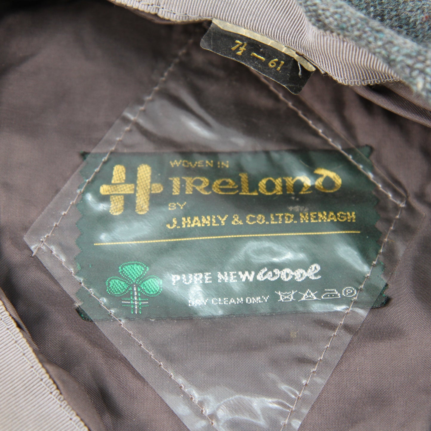 John Hanley Flat Cap label view1
