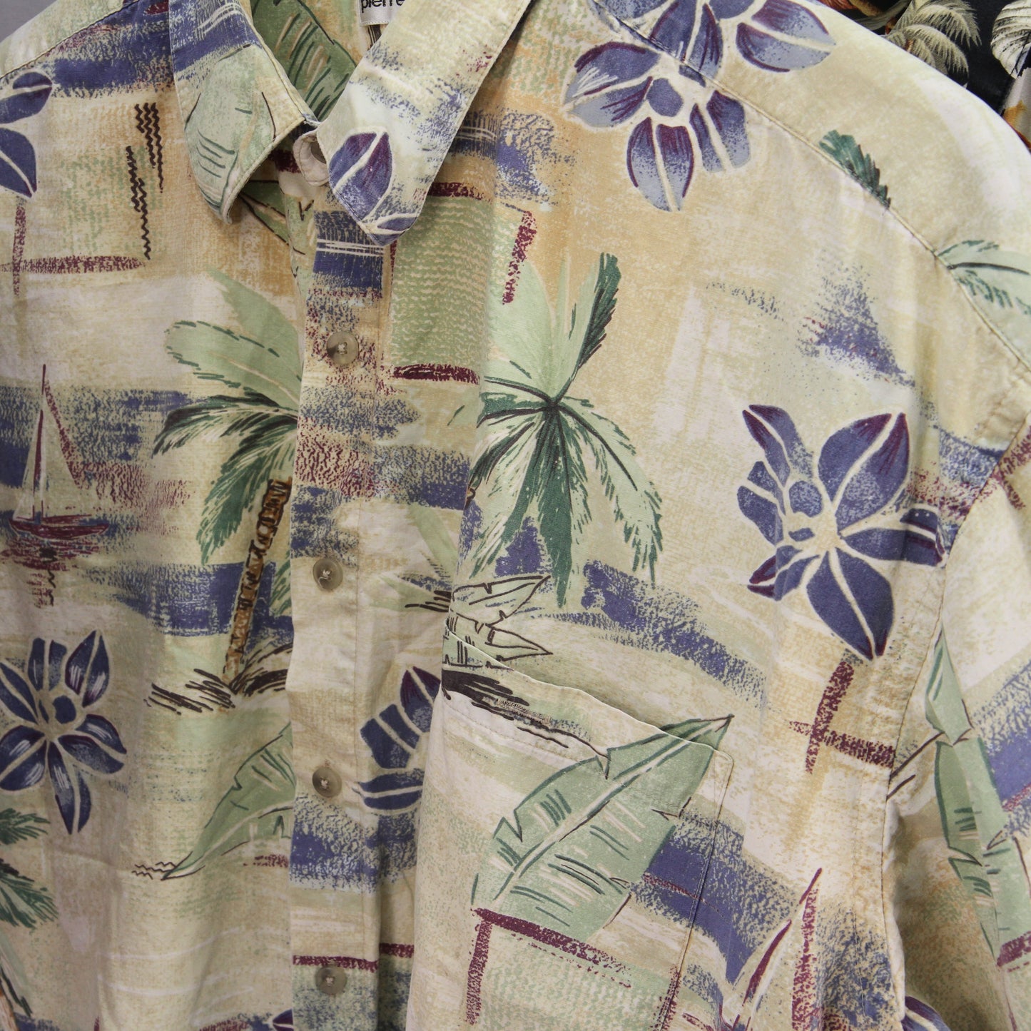 Pierre Cardin Three Hawaiian Shirt Bundle front view 7