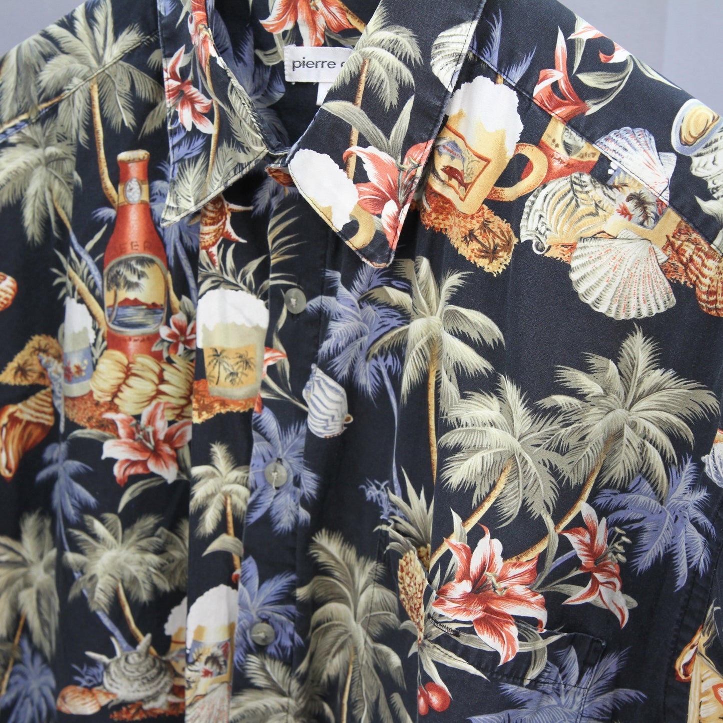 Pierre Cardin Three Hawaiian Shirt Bundle front view 11