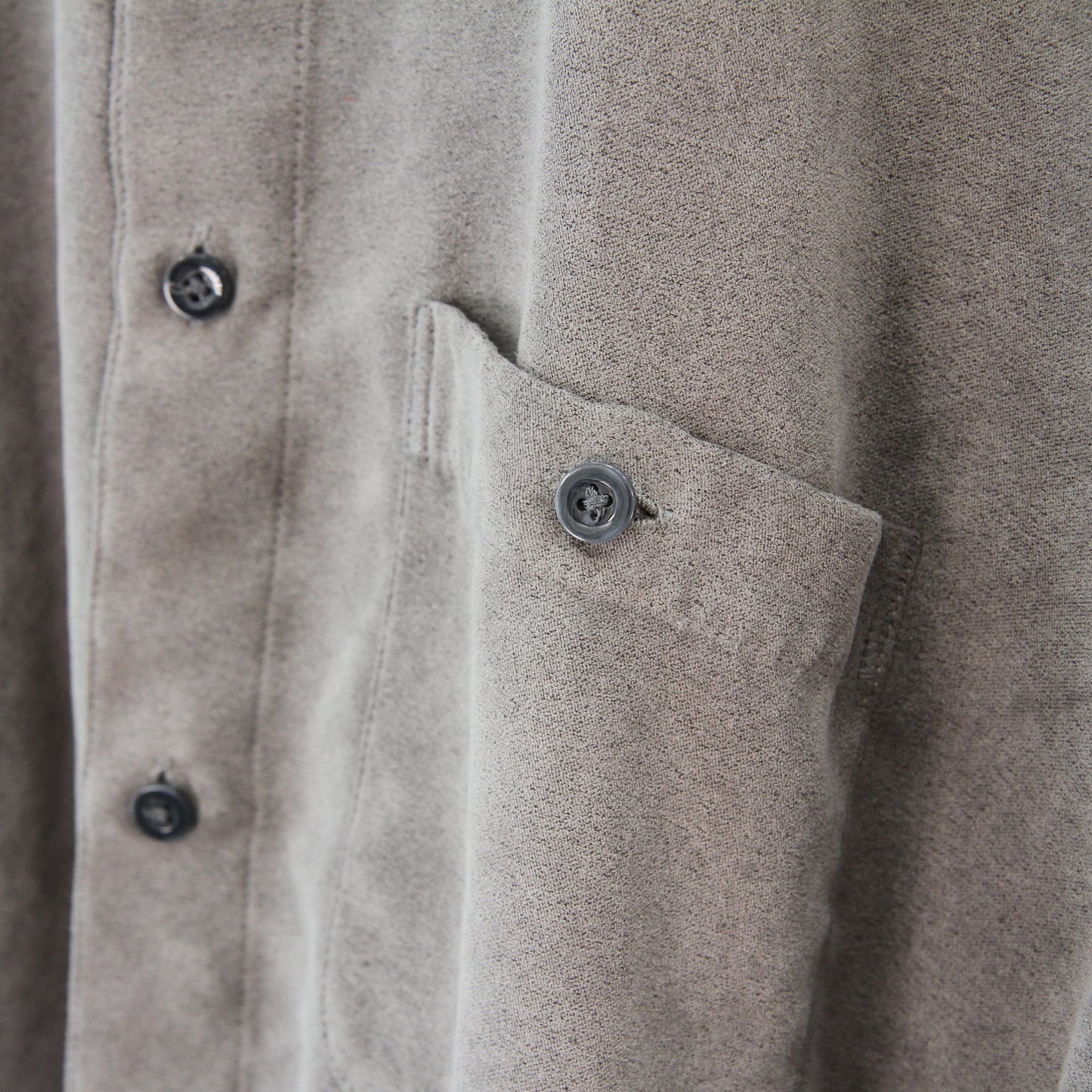 Pair Geoffrey Beene micro suede long sleeve mens shirt pocket