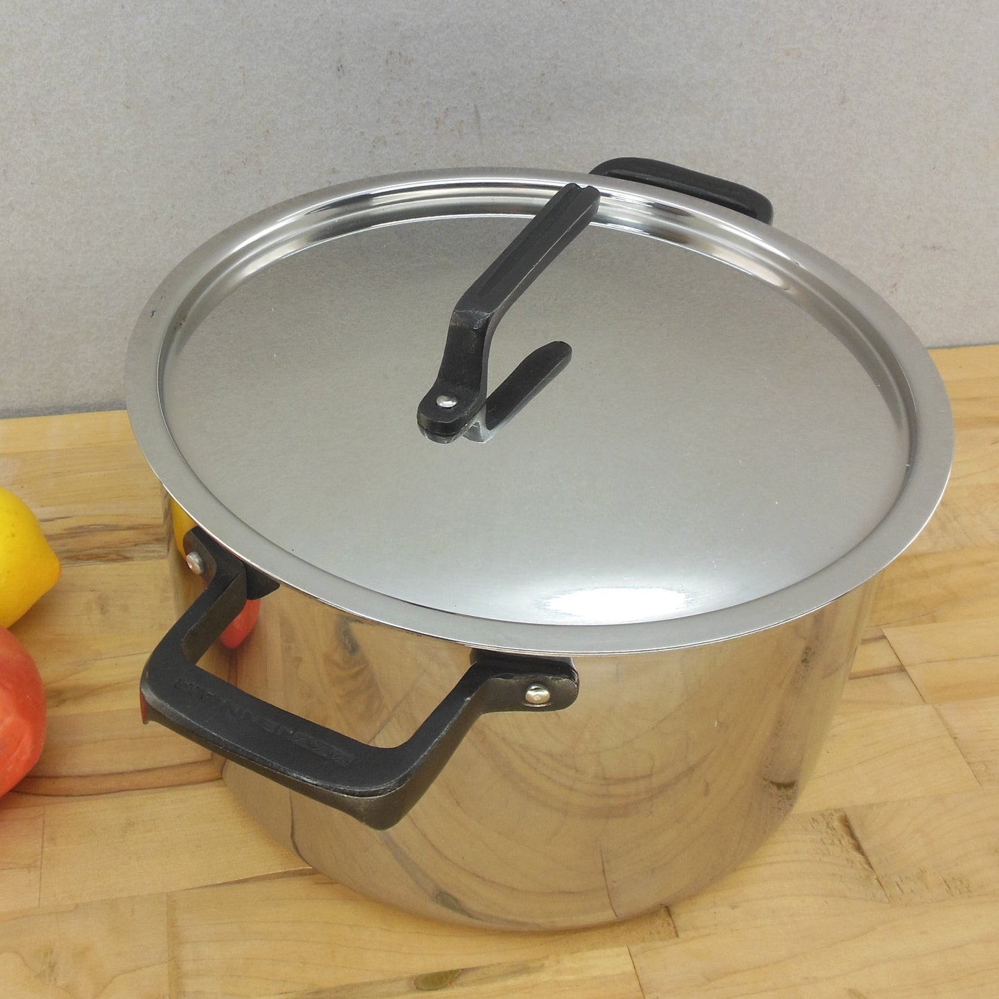 Jenn-Air Mirror Stainless Steel Dutch Oven 6 Quart Stock Pot Lid Cover