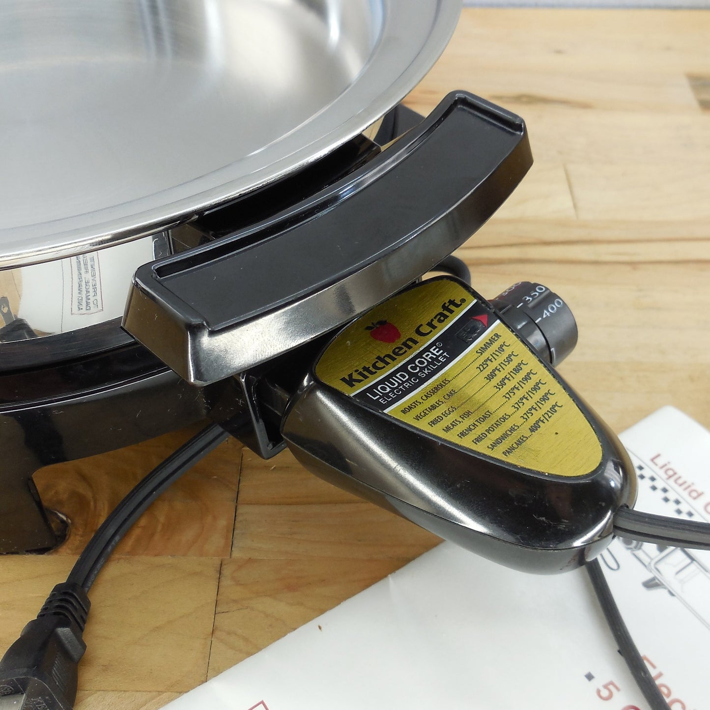 Kitchen Craft West Bend USA 2024 Liquid Core 11" Stainless Electric Skillet