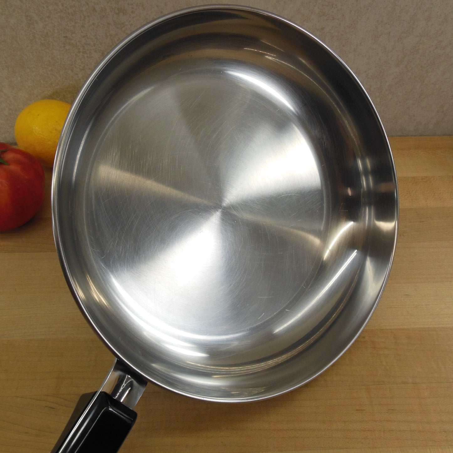 Lagostina Cucina Paese 1901 Fry Pan Skillet - Stainless 10" Vintage 1999
