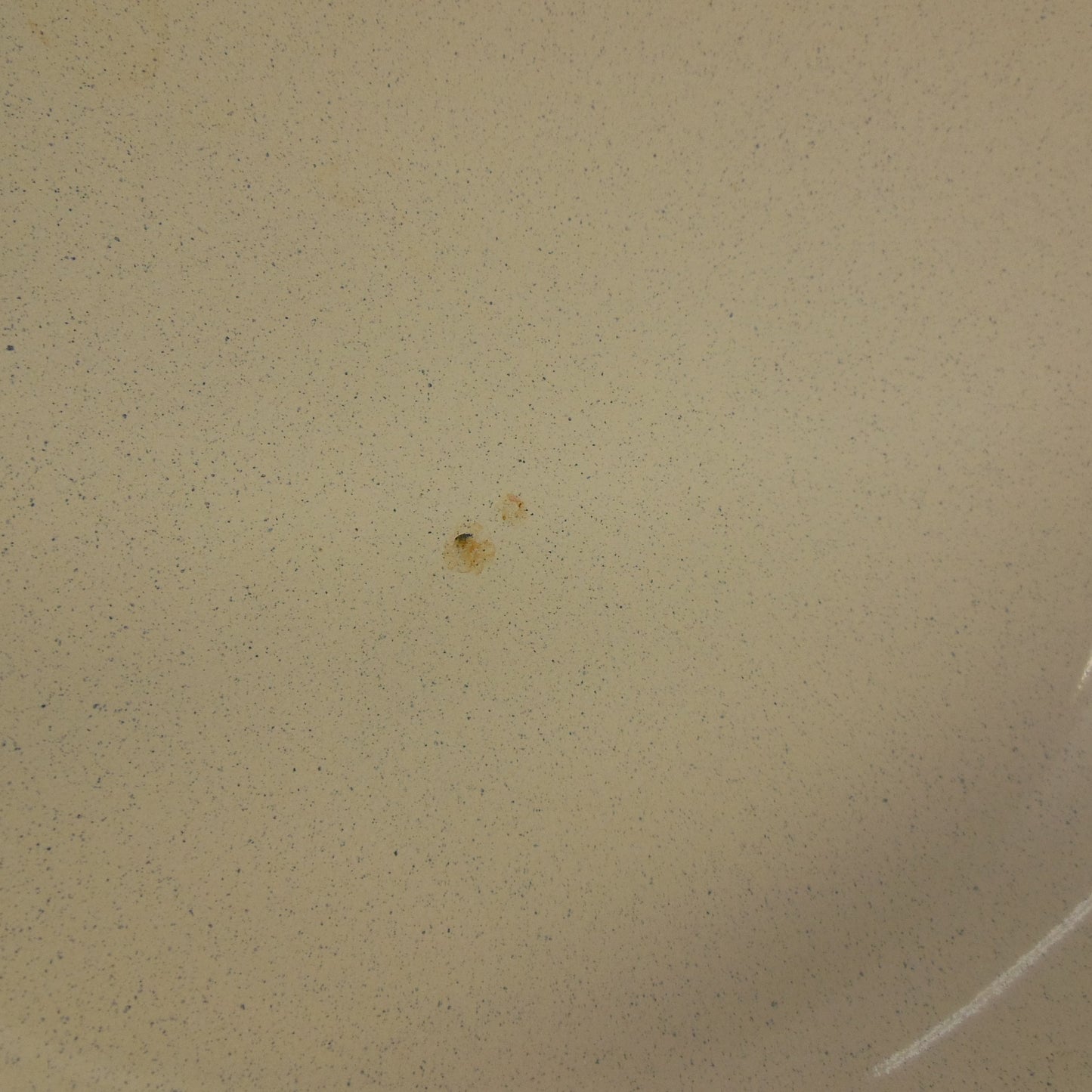 Chantal Blue Enamelware Saucepan Lid 7-3/8" Used