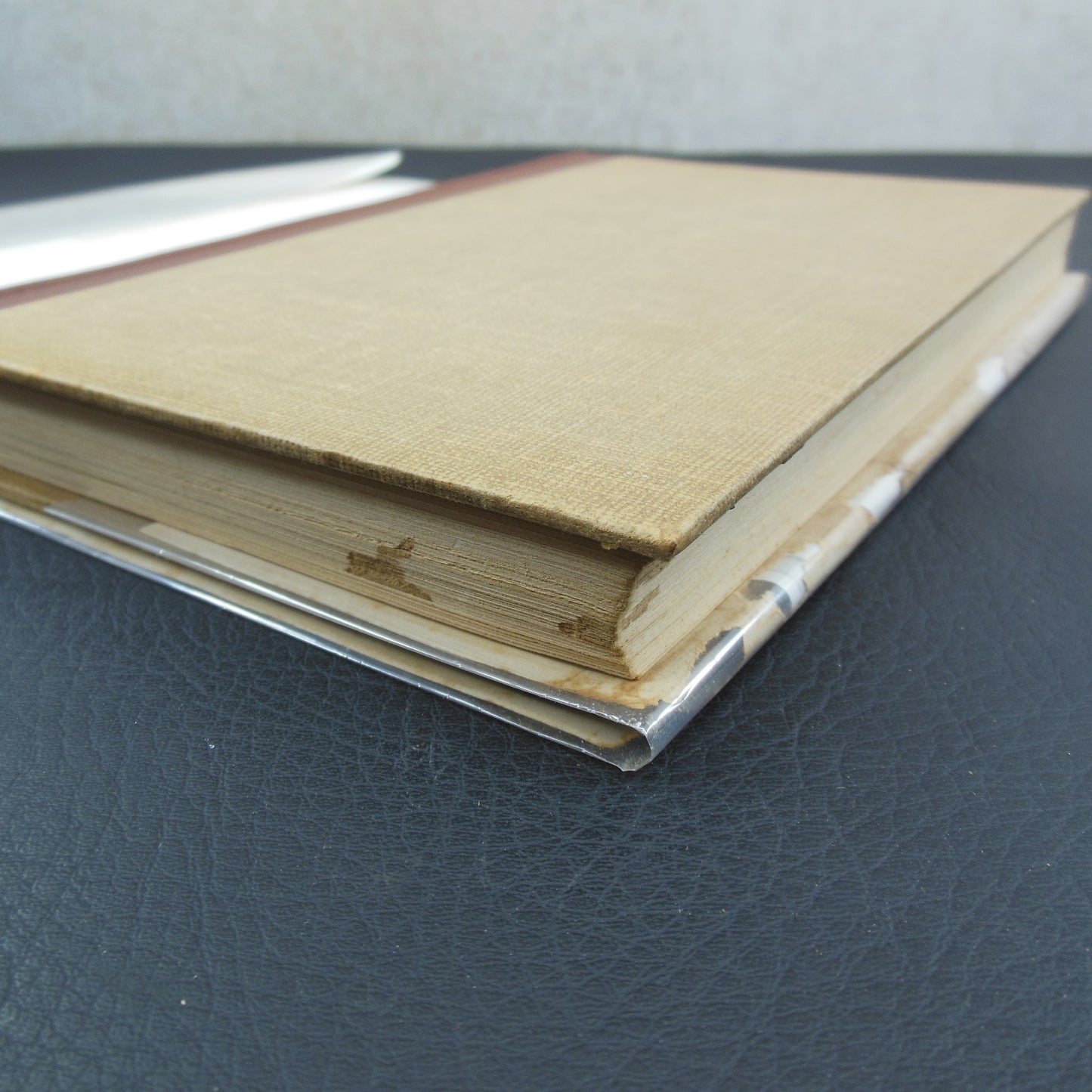 Swami Akhilananda Signed Book - Mental Health and Hindu Philosophy & Letter Laid In used
