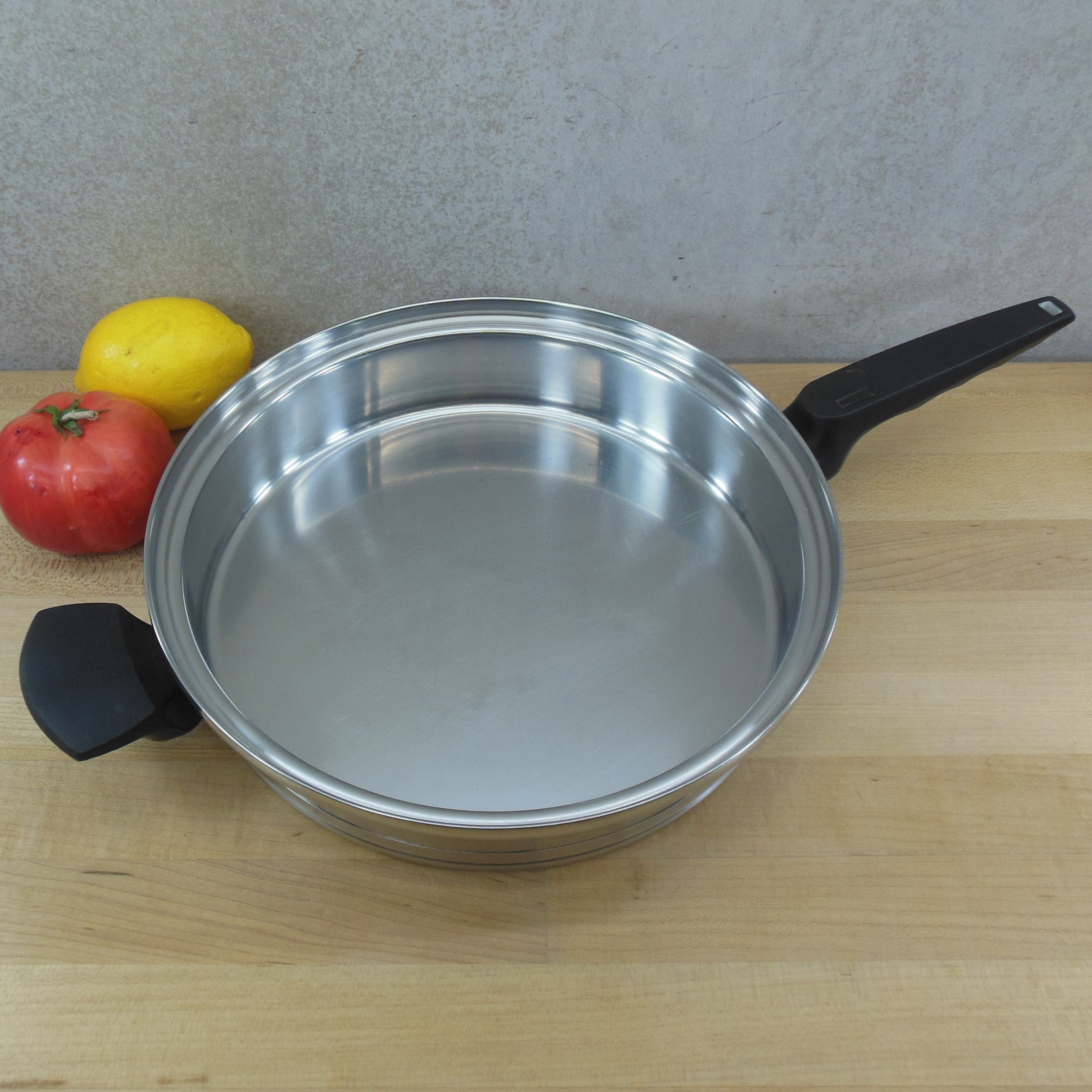Lifetime 9 inch Skillet Frying Pan T304 CC 5 Ply Stainless Steel with Other  Lid