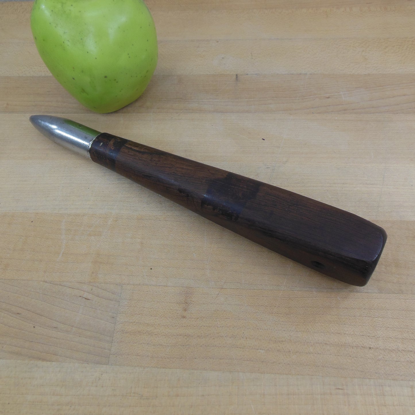 VOOS New Haven Conn. Stainless Wood Marlin Spike Rope Fid Vintage Antique