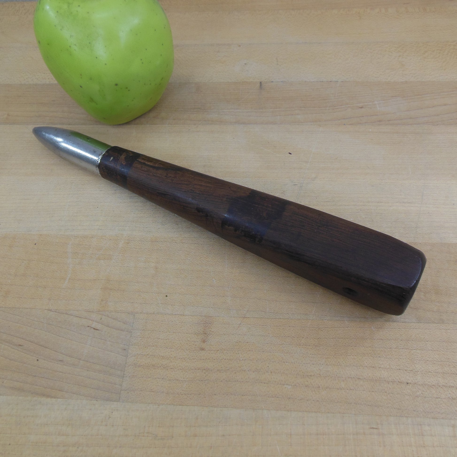 VOOS New Haven Conn. Stainless Wood Marlin Spike Rope Fid Vintage Antique