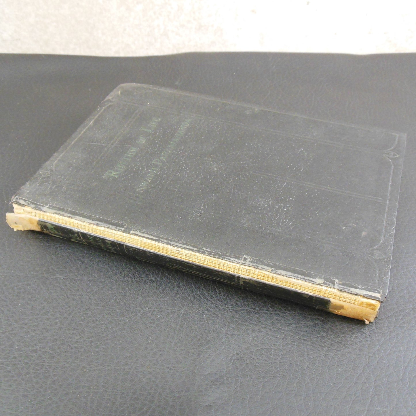 Swami Paramananda Signed Book - Rhythm Of Life Series 3 1925 spine damage