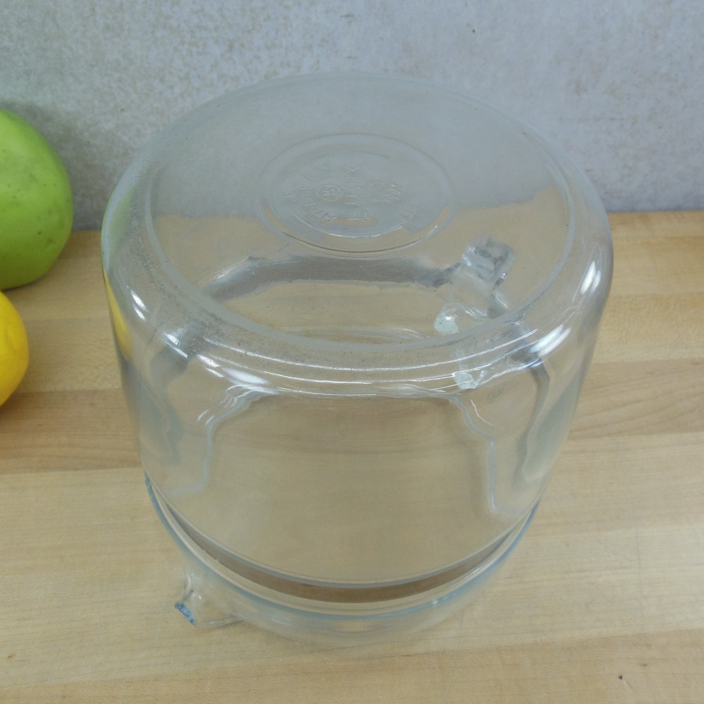Pyrex Flameware Glass Coffee Percolator 6 Cup Part - Base Pot & Handle Used
