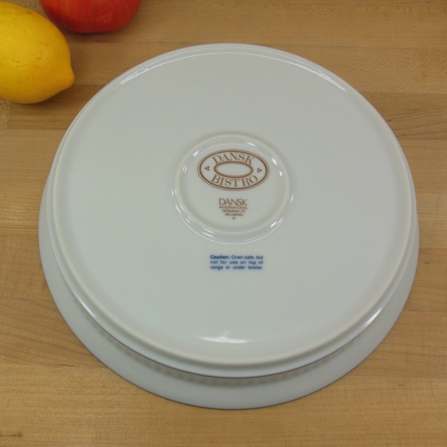 Dansk Bistro Japan Maribo Quiche Dish 10" Unused bottom