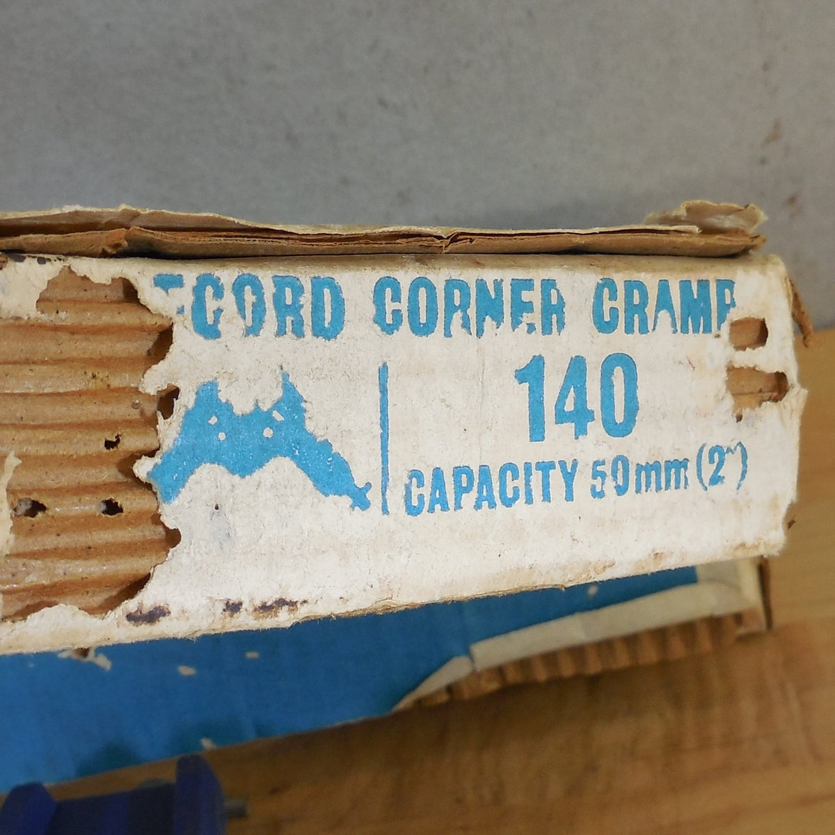 Record England Pair Heavy Duty Angle Corner Clamps 140