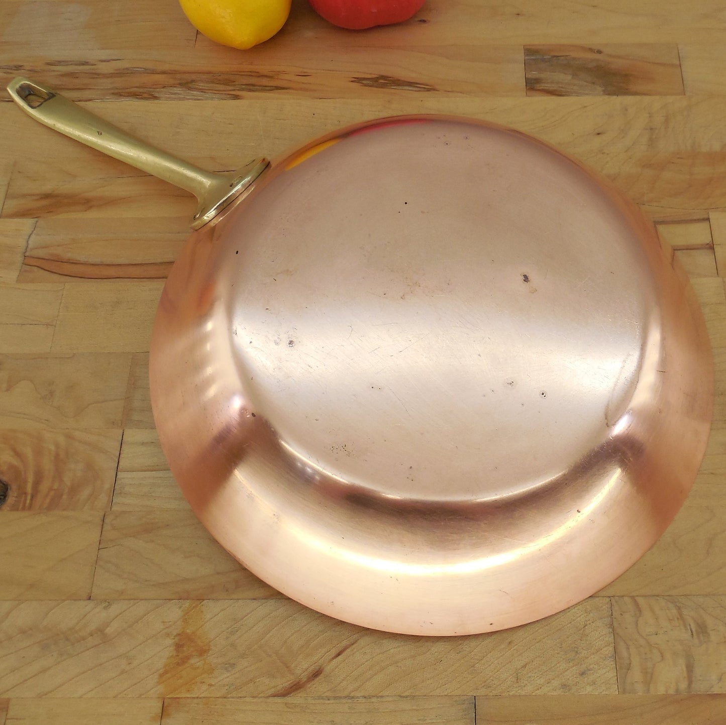 Revere Ware Limited Special Edition Copper Stainless Brass 10.5" Skillet Vintage
