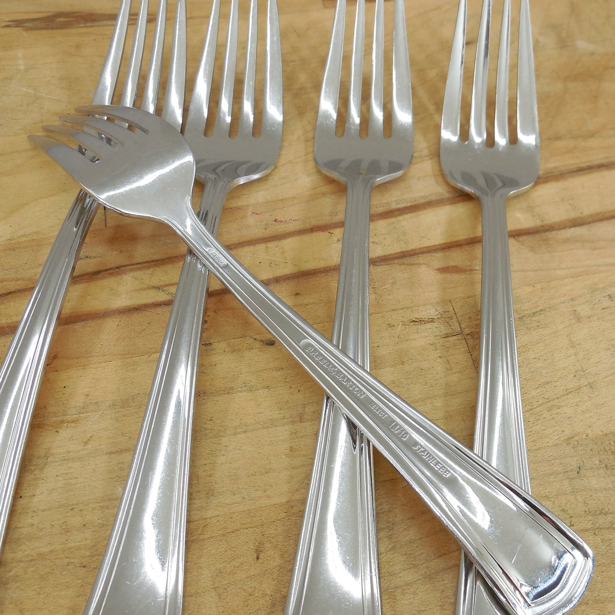 Reed & Barton Palladian Stainless Flatware - 5 Salad Forks