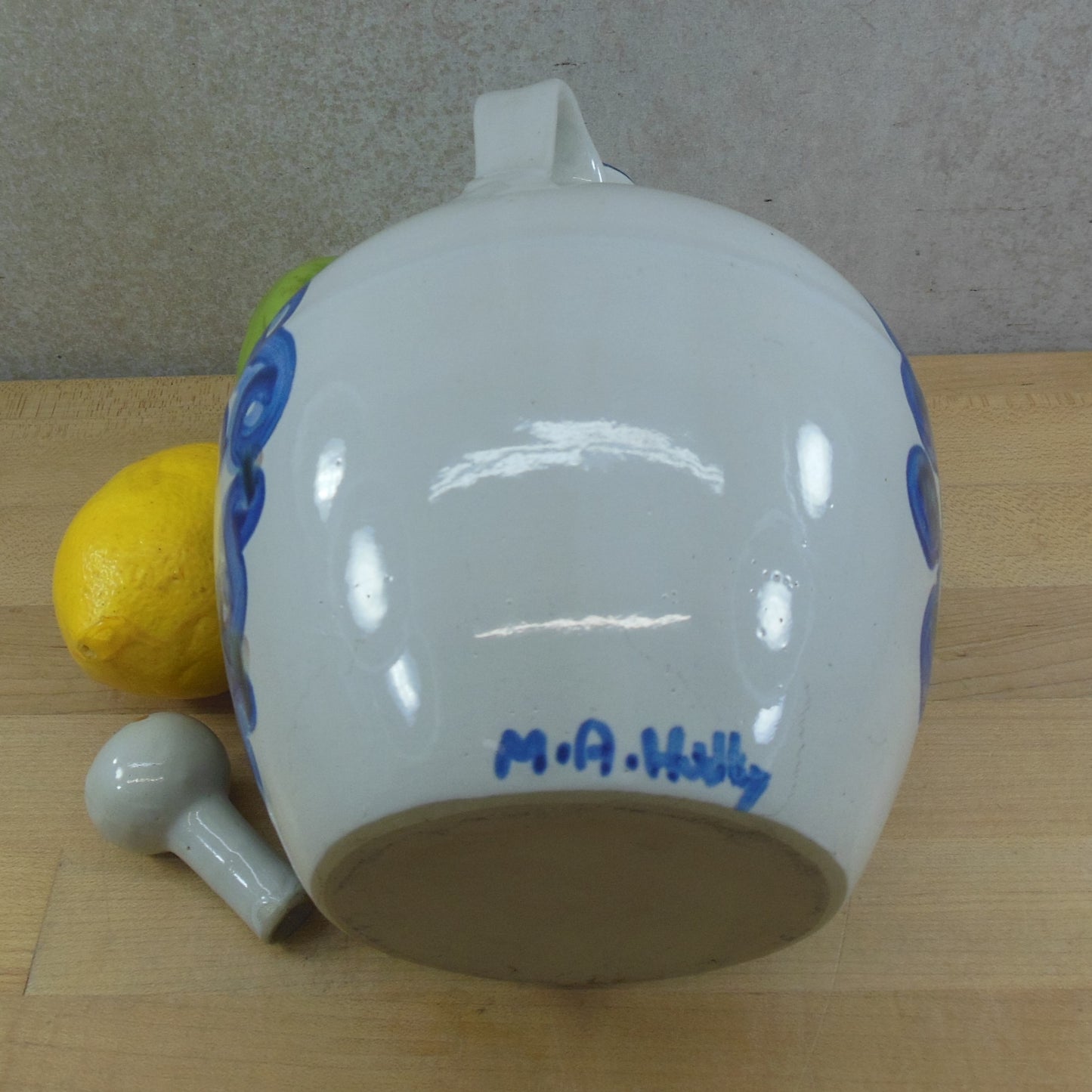 M.A. Hadley Pottery Sherry Jug Decanter