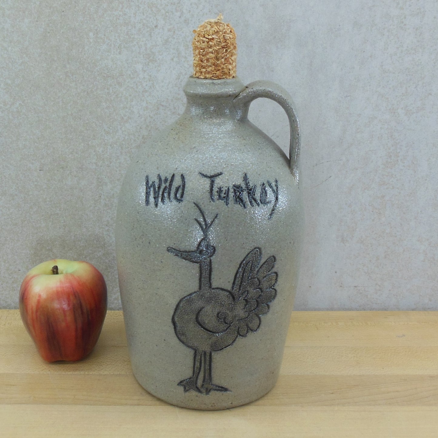 Sid Luck Kim Hill 2007 Wild Turkey Pottery Jug Seagrove NC