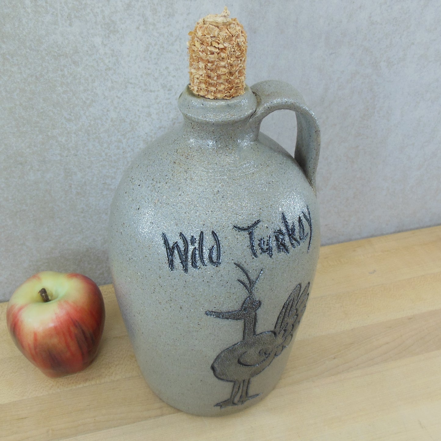 Sid Luck Kim Hill 2007 Wild Turkey Pottery Jug Seagrove NC Stoneware