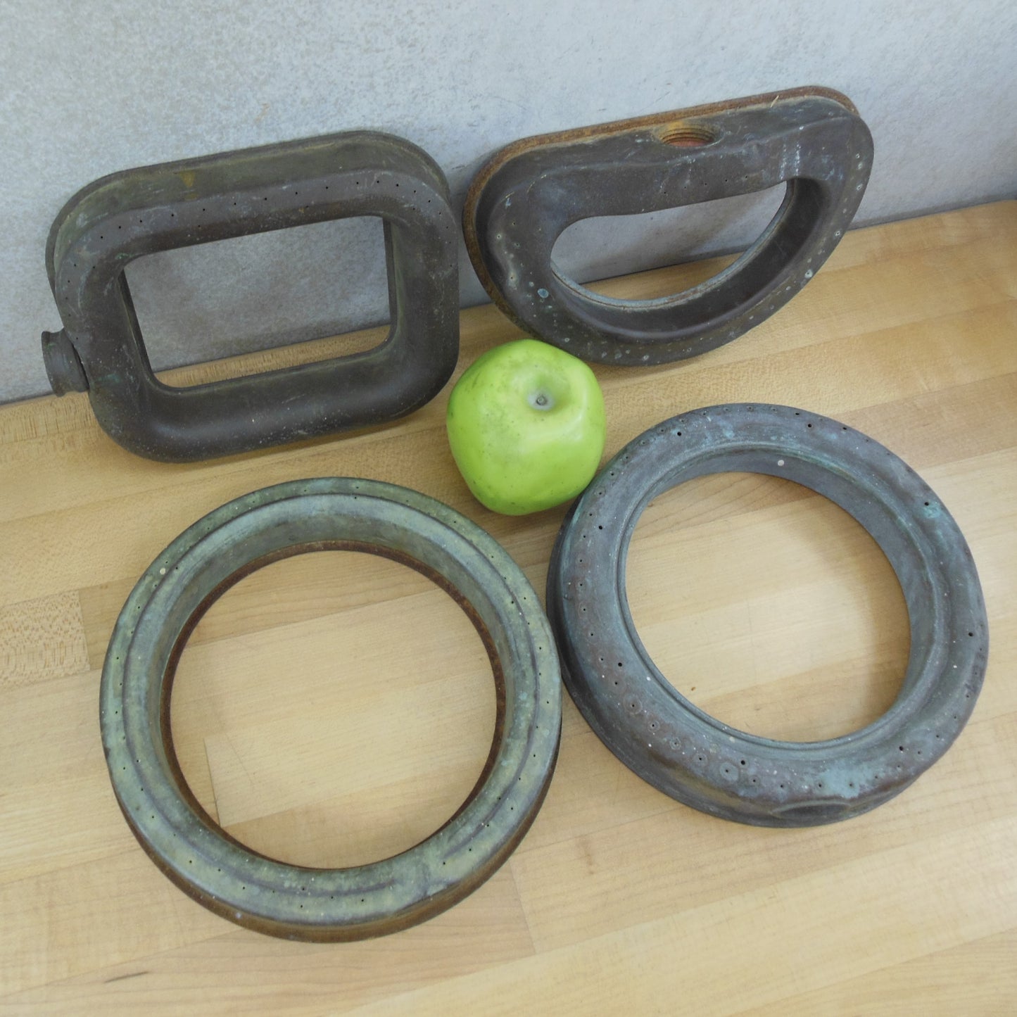 Vintage Hollow Lawn Sprinkler 4 Lot - Nelson Crescent Allen Ring Used