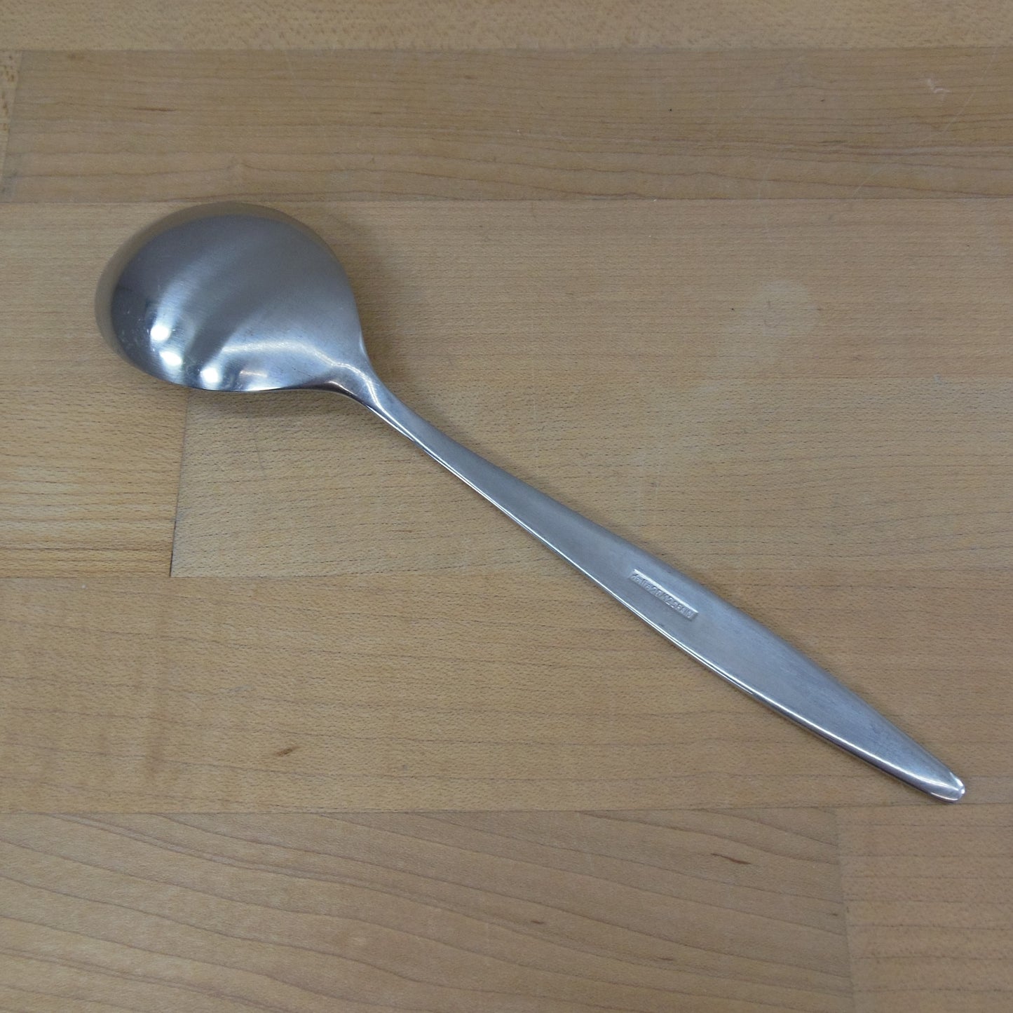 Dalia Spain Braque Modernist Stainless Flatware - Serving Spoon Vintage Used