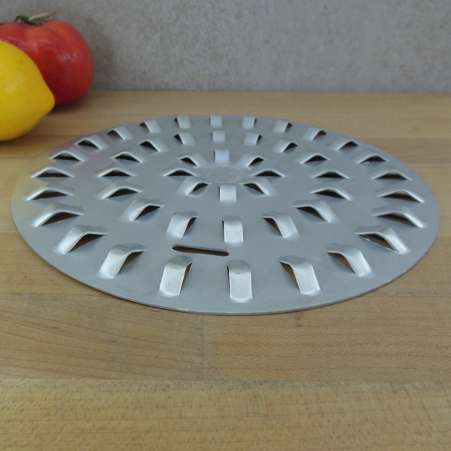 Gaines GCI Gourmet Broil-In-Pan Aluminum Trivet Insert 9" Vintage
