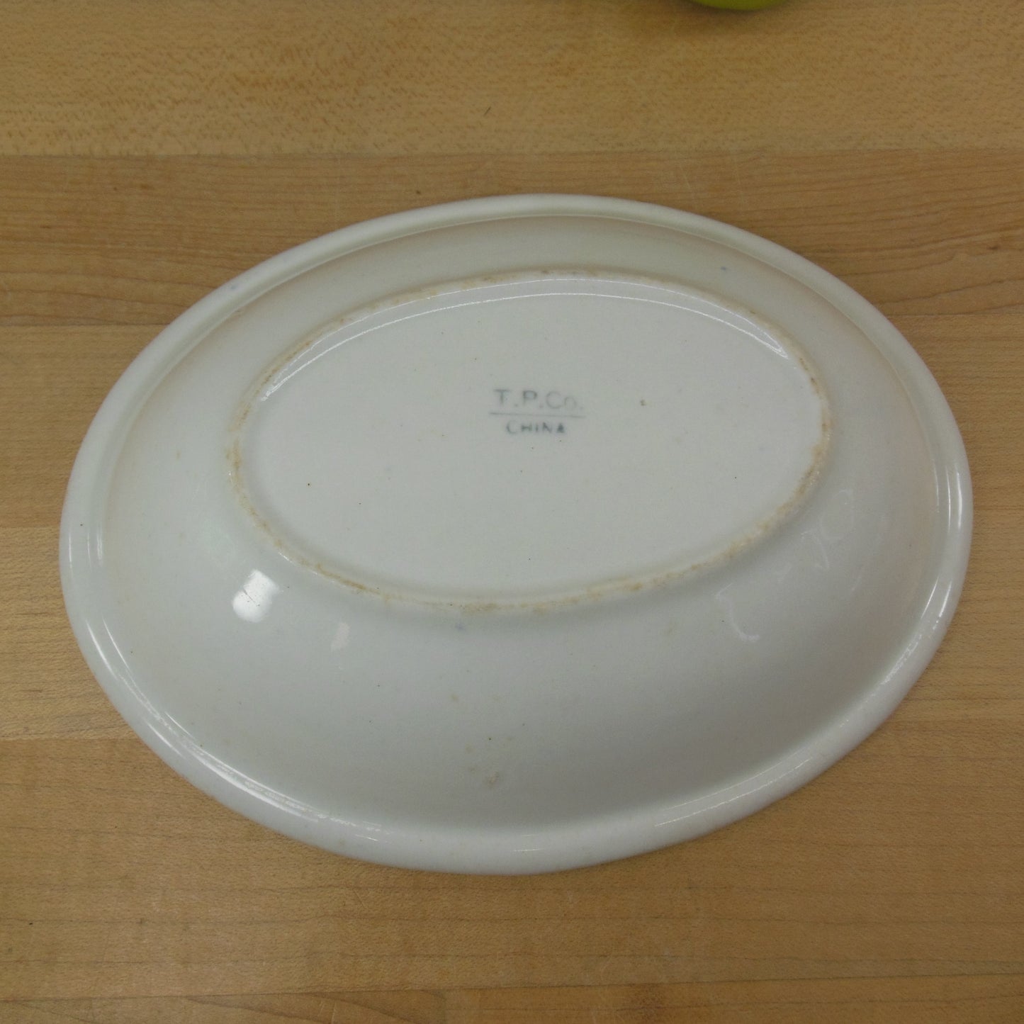USATS United States Army Transportration Service Oval Bowl Dish Used