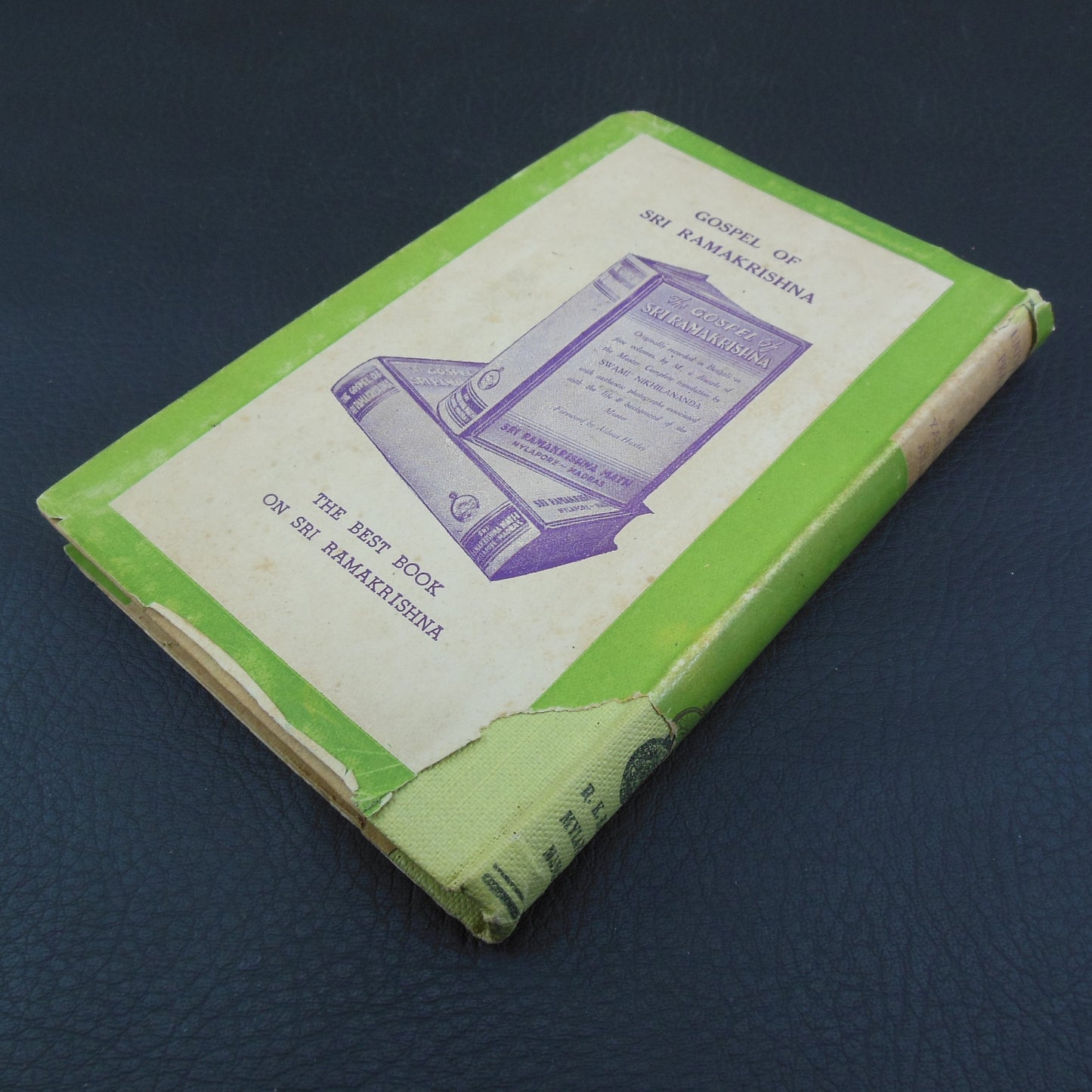 Swami Yatiswarananda Signed Book - Universal Prayers 1944 - Vedanta Ramakrishna Math vintage