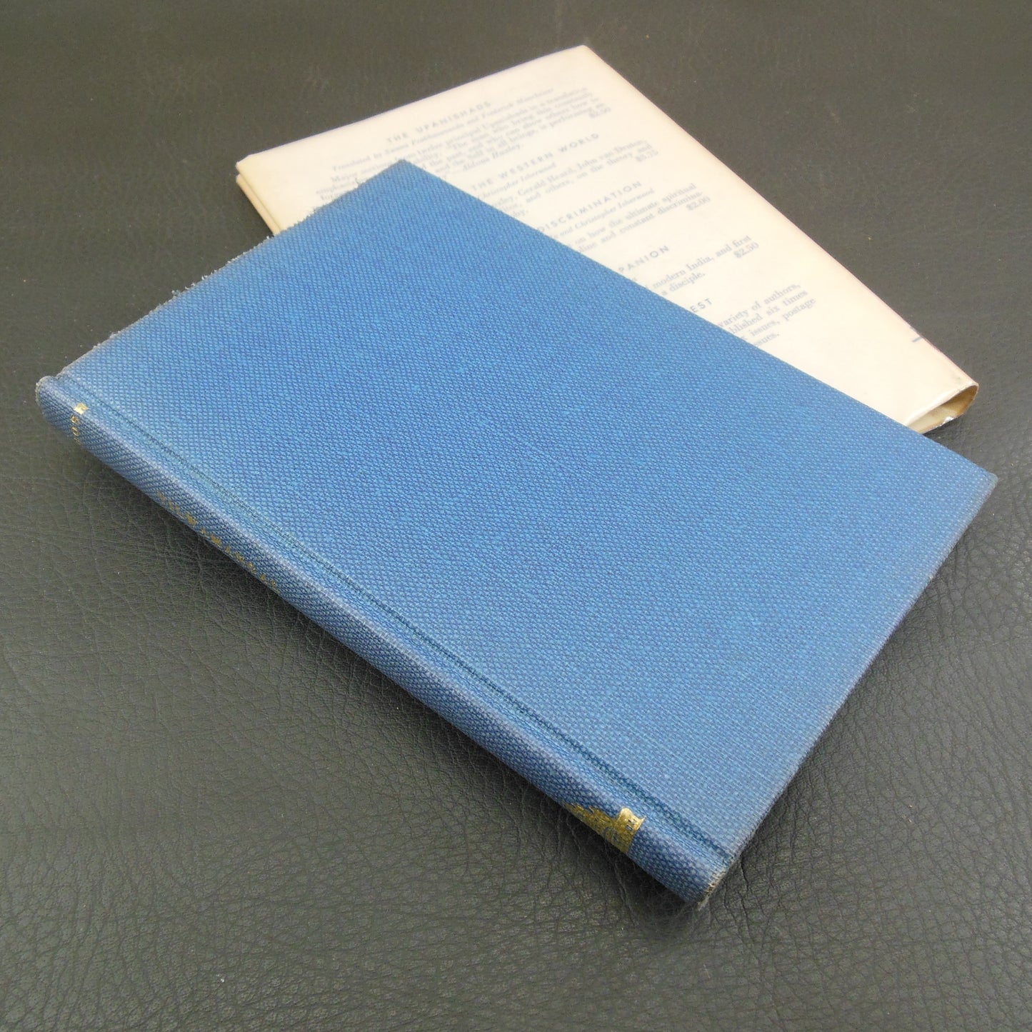 Swami Prabhavananda Signed Book to King Vidor - Vilwamangal Girish Ghosh 1956 Hardback