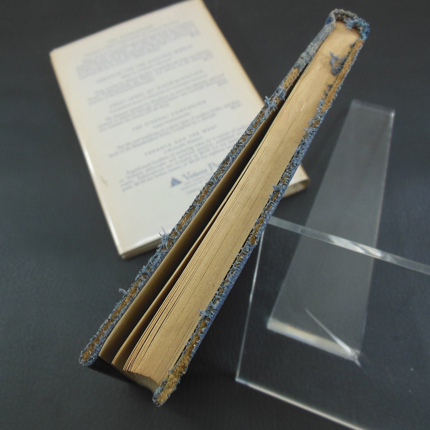 Swami Prabhavananda Signed Book to King Vidor - Vilwamangal Girish Ghosh 1956 damage