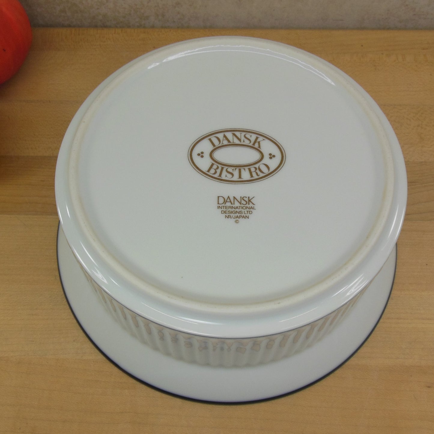 Dansk Bistro Japan Maribo Vegetable Serving Bowl 7" 8" Unused vintage