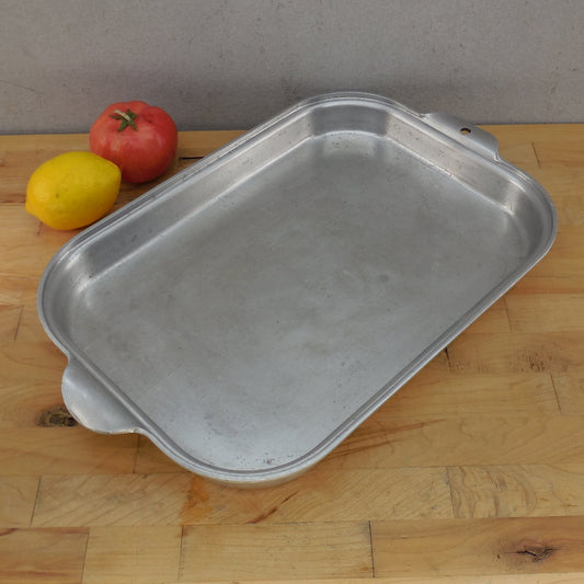 Wear Ever USA No. 918 Aluminum Open Roasting Baking Pan