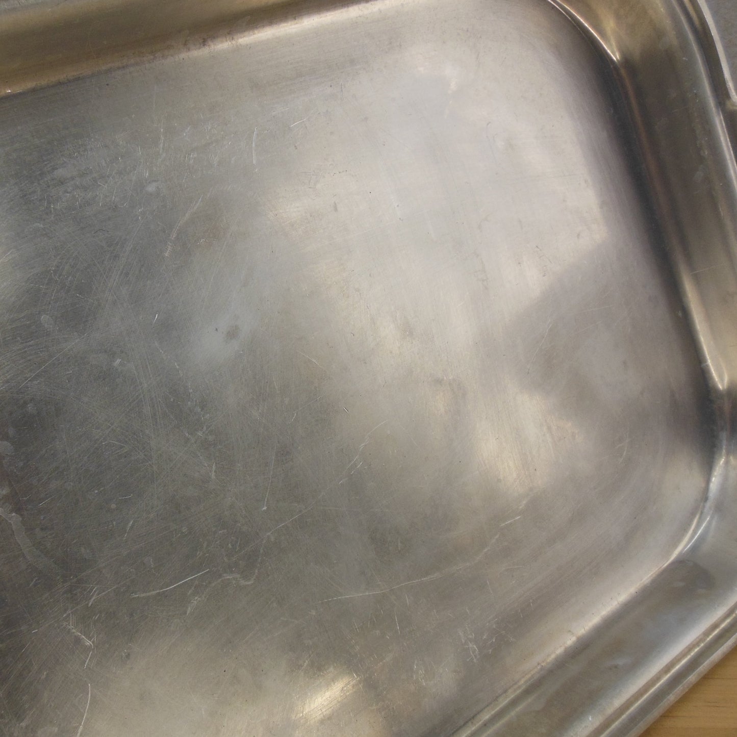 Wear Ever USA No. 918 Aluminum Open Roasting Baking Pan Cleaned