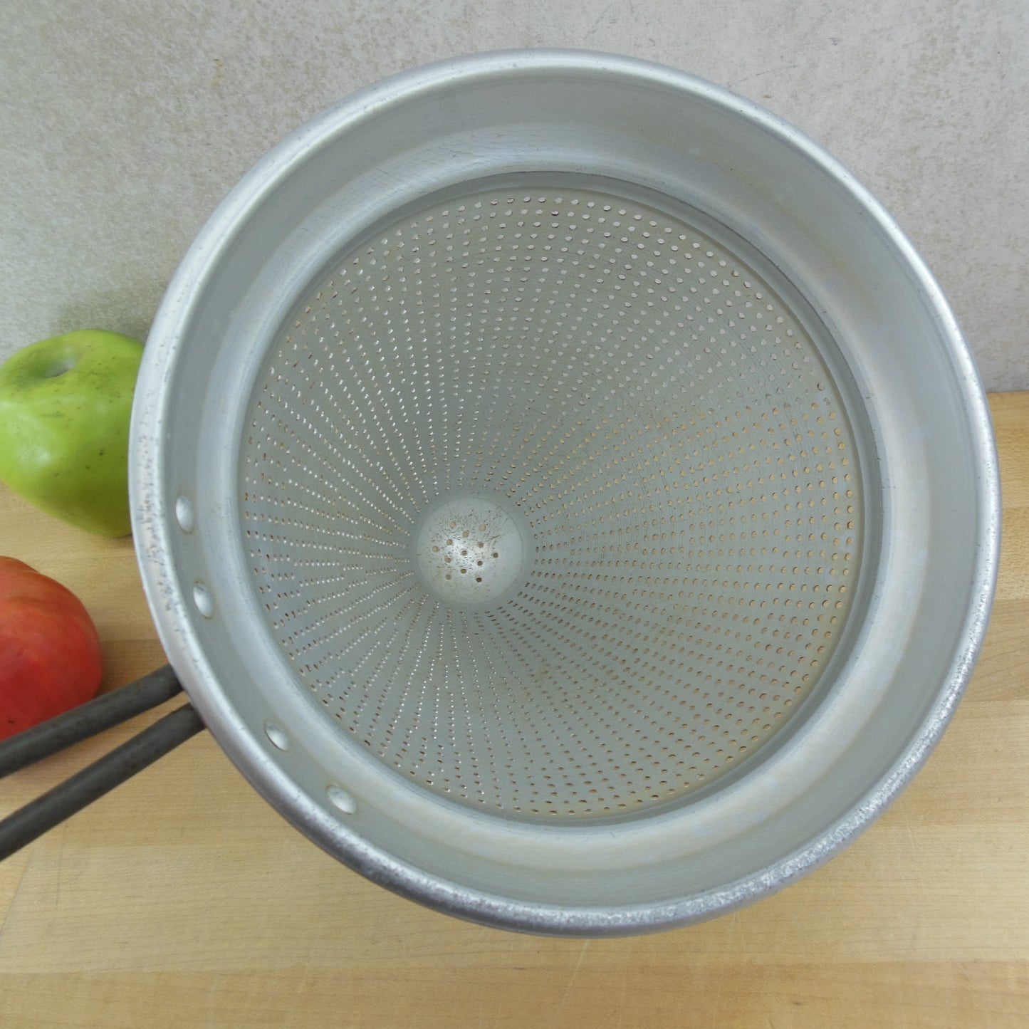 Wear Ever USA No. 3341 1/2 Canning Sieve Food Mill Press - Cone Part Aluminum Perforated