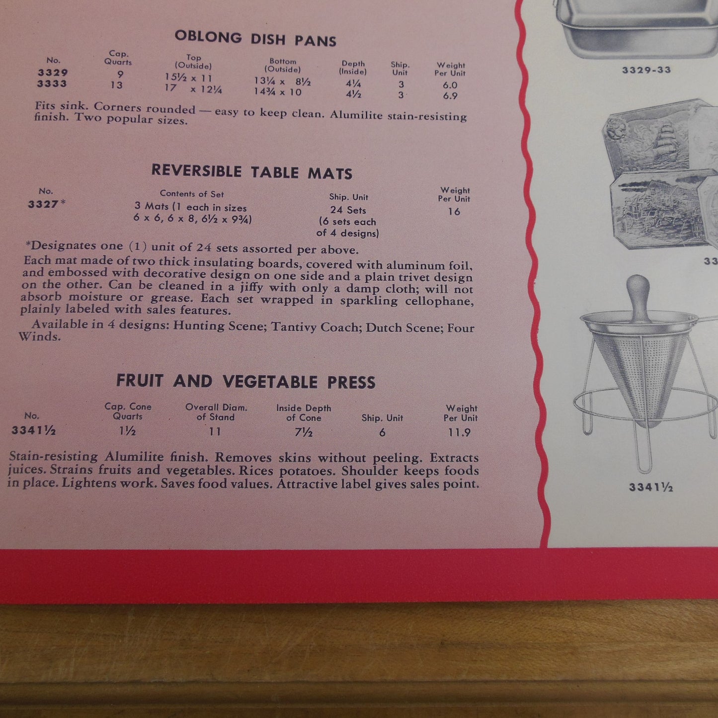 Wear Ever USA No. 3341 1/2 Canning Sieve Food Mill Press - Cone Part Vintage