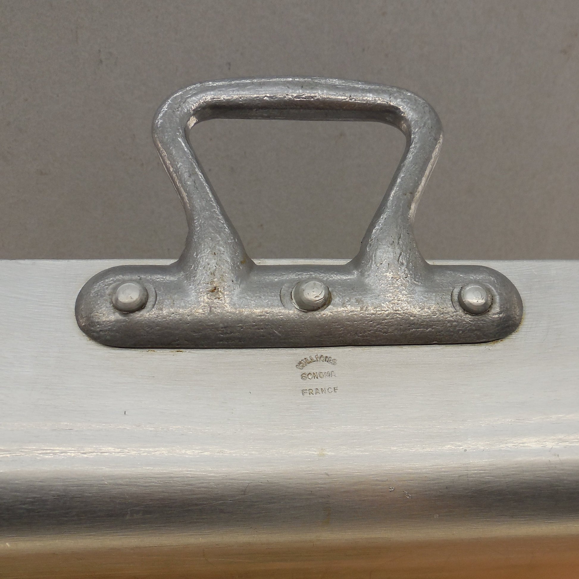 Williams Sonoma France Professional Large Heavy Roasting Pan 18x14 Dual Handles