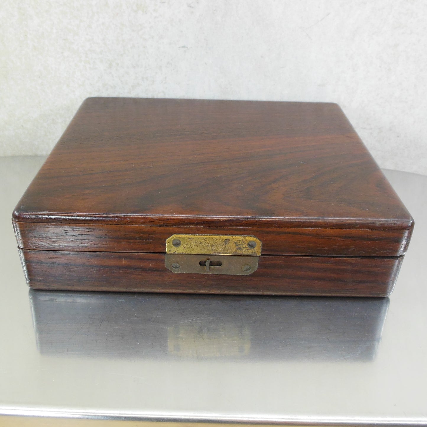 Kelvin & Wilfrid O. White Co. Gaasbeek The Anable Artificial Horizon Nautical Navigation Mahogany wood case