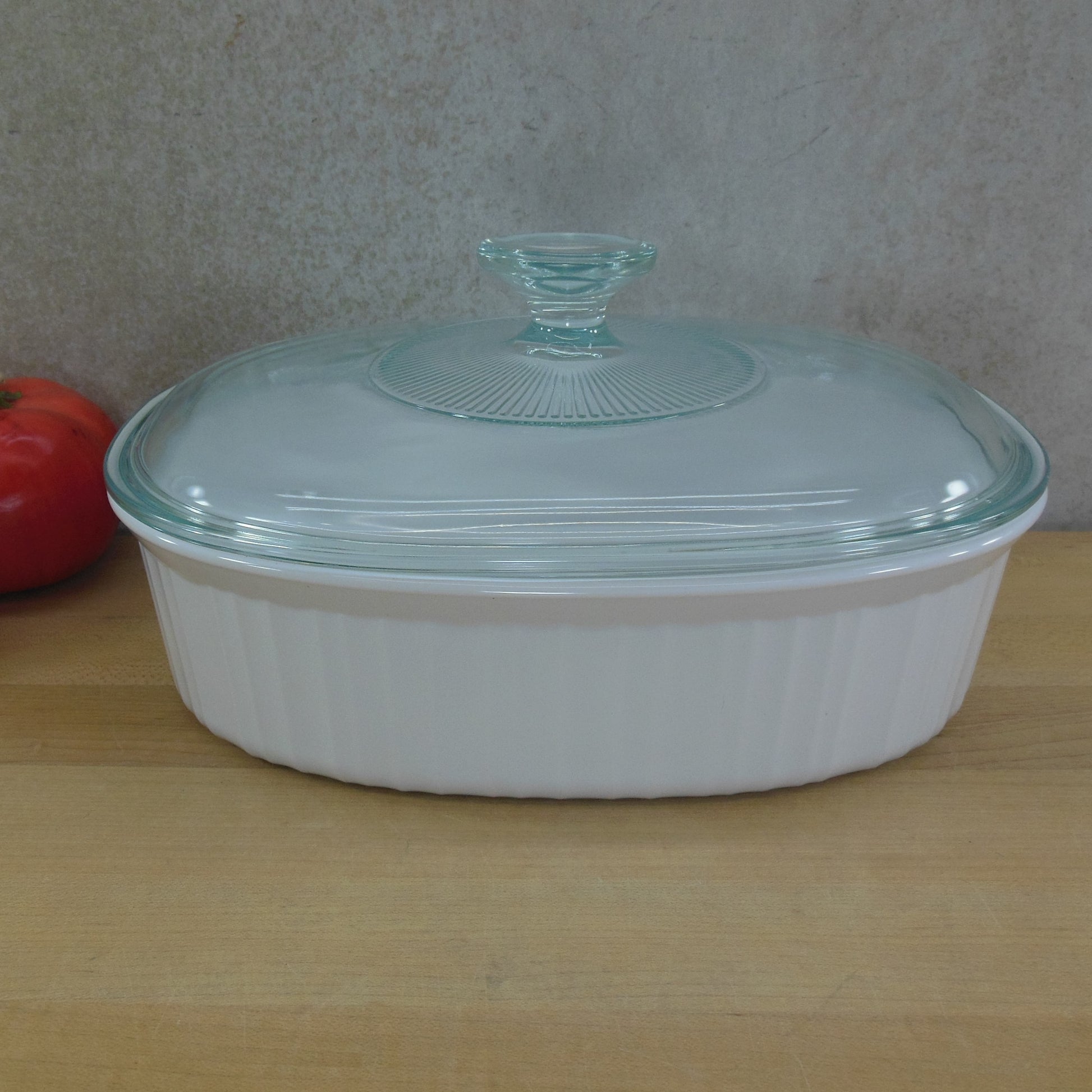Corning Ware USA F-12-B French White Oval Casserole