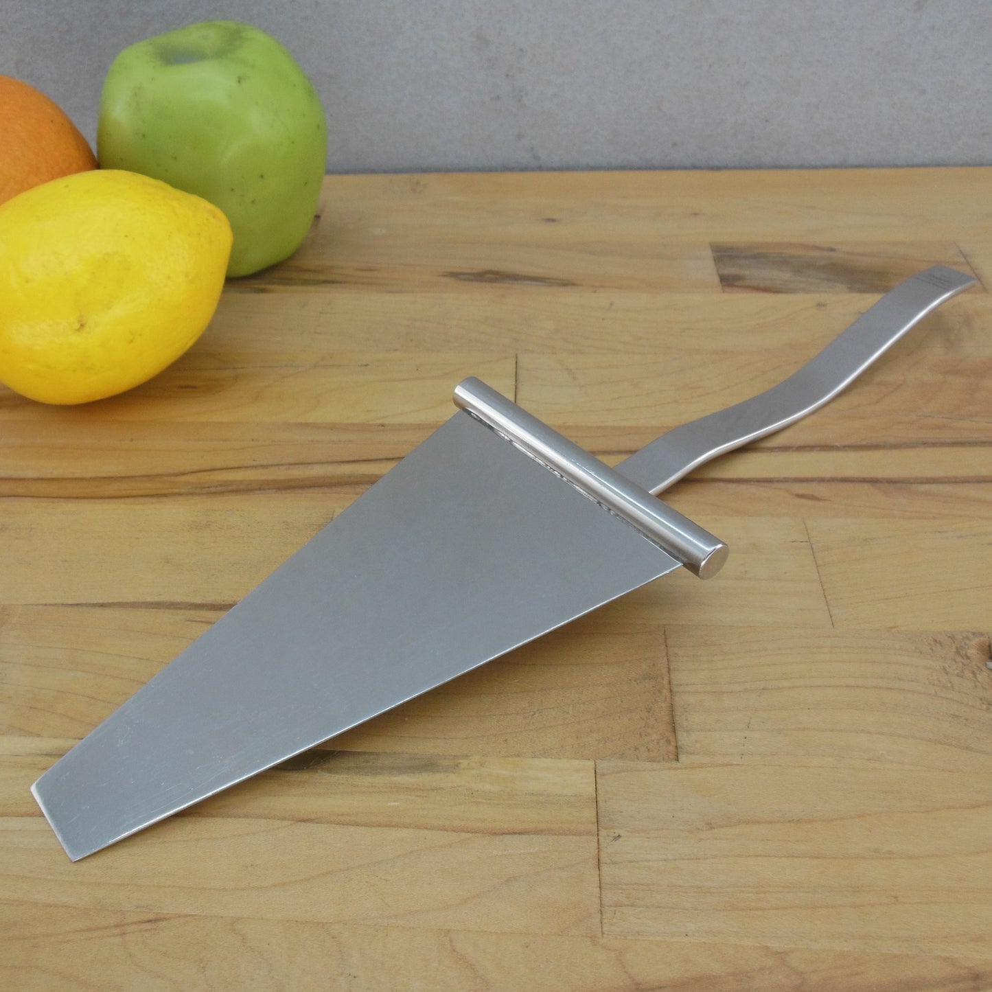 Swid Powell Ettore Sottsass Reed Barton Stainless Cake Server 1980's Post Modern