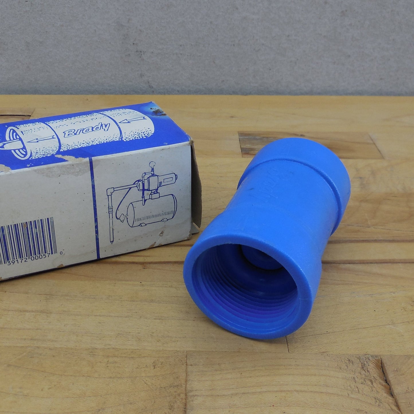Brady LC-125 1-1/4" Pump Line Check Valve NOS