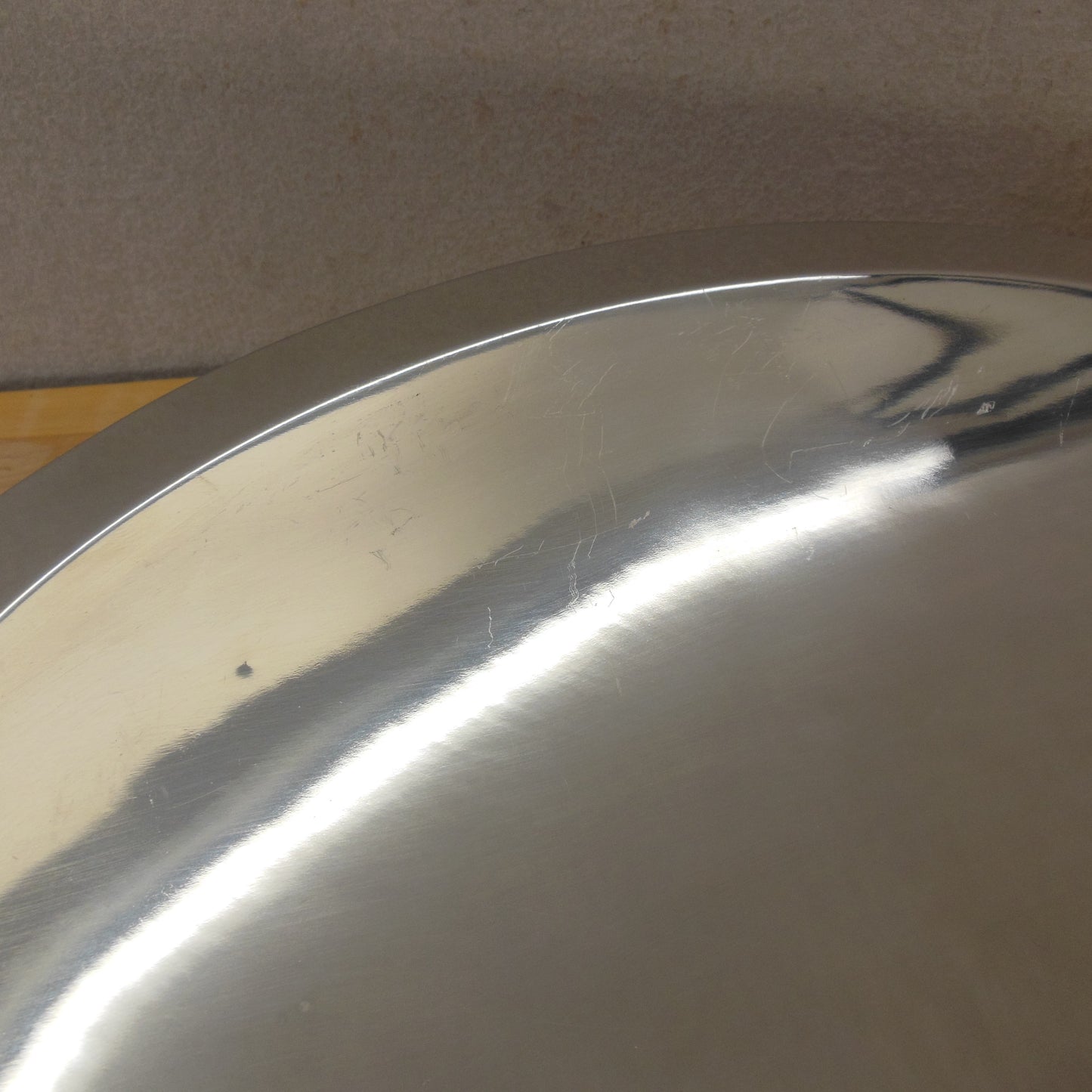 Frontgate Hot/Cold Stainless Appetizer Meat Serving Tray Oval 16" Used