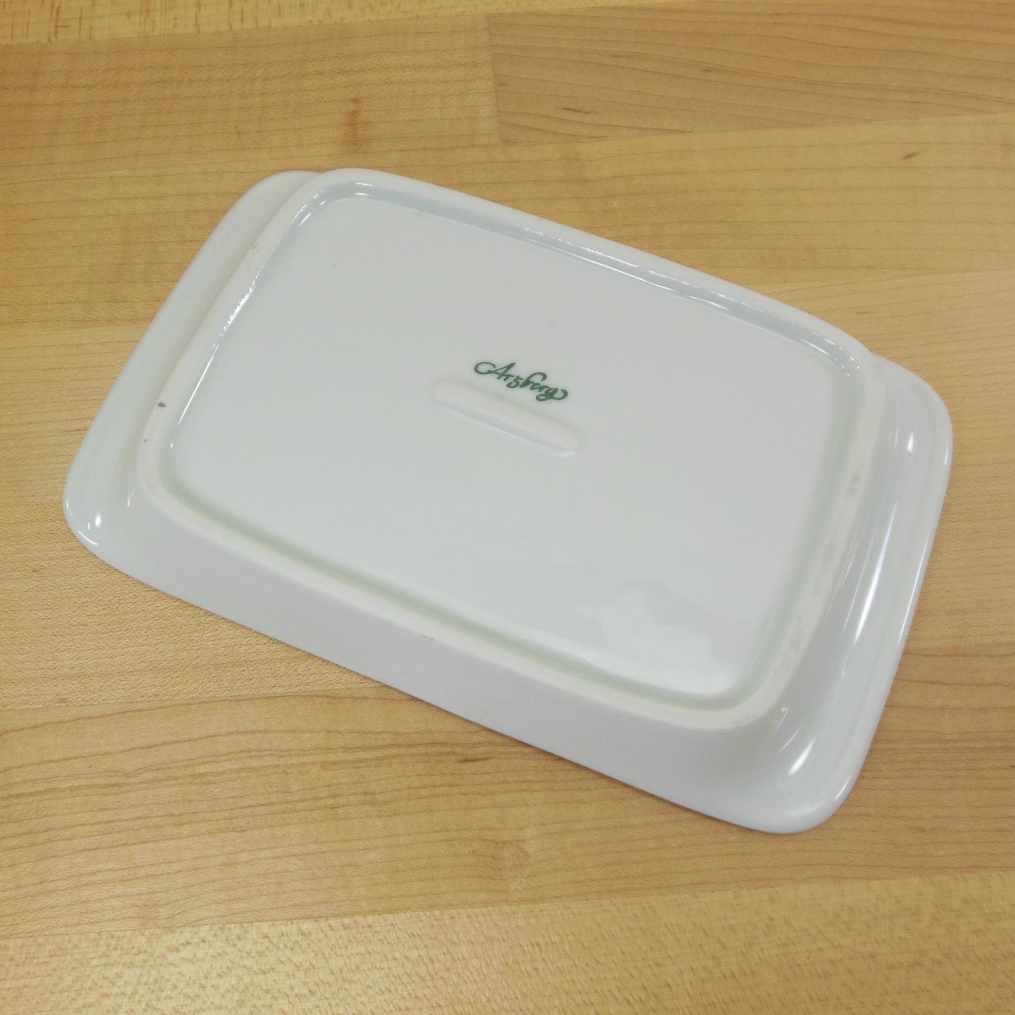 Arzberg Germany Porcelain China ARZ144 Butter Dish Underplate Relish Tray Used