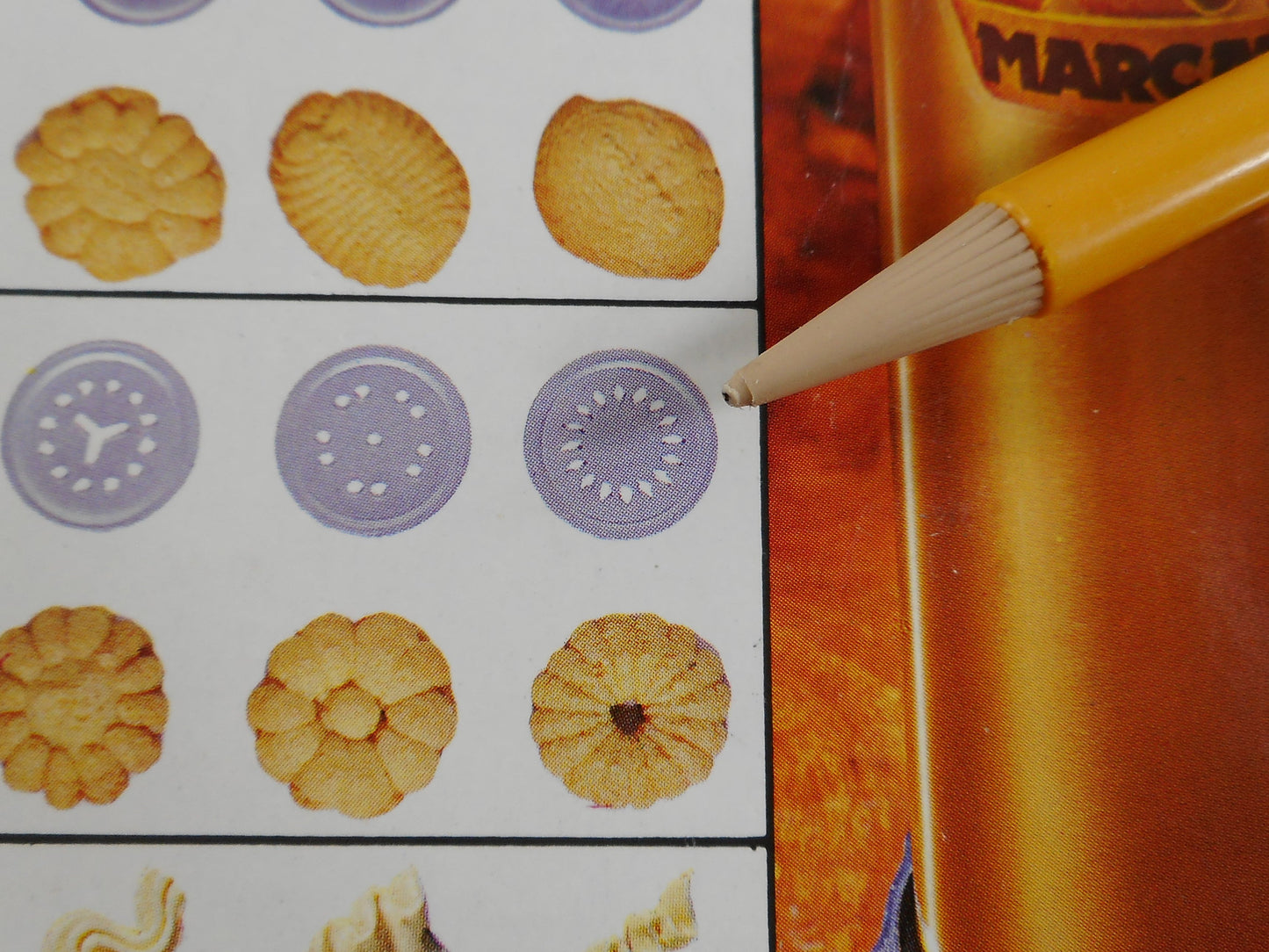 Marcato Ampia Atlas Italy Hand Spritz Cookie Biscuit Press Set Boxed Missing 1 Disc