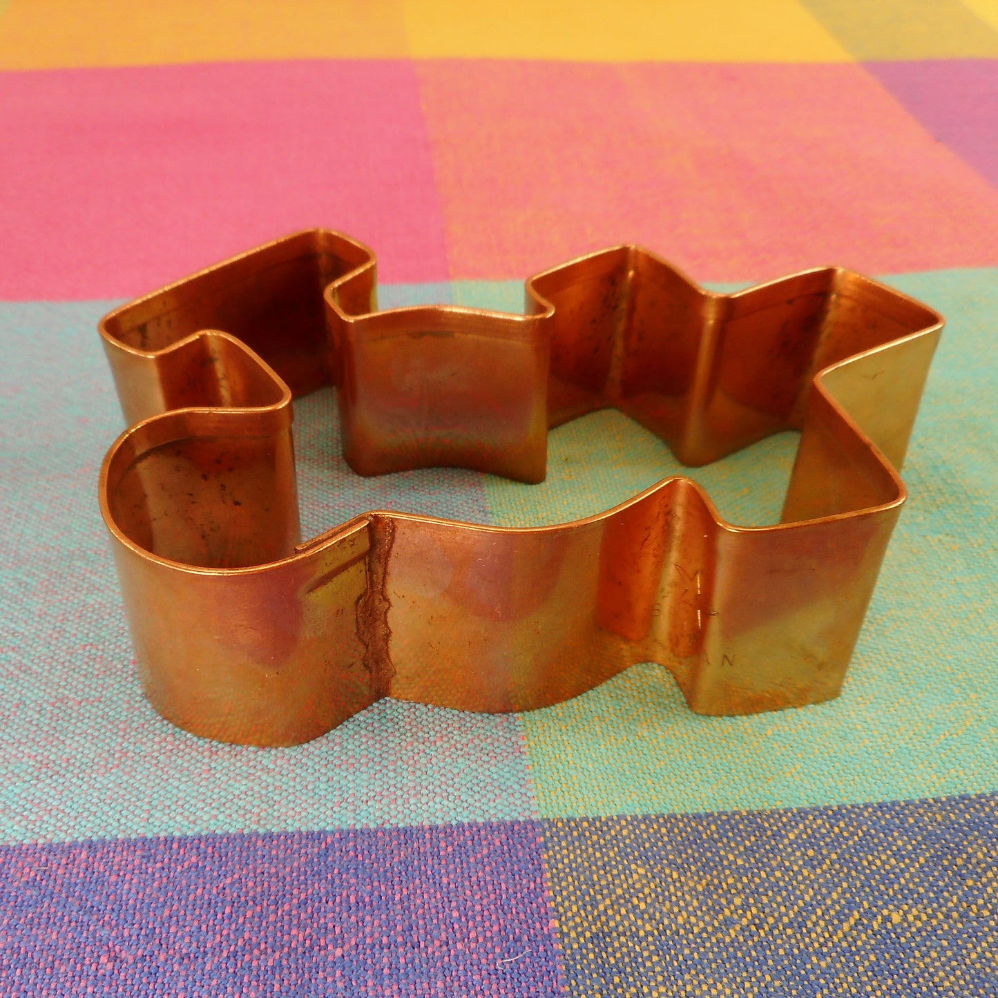 Brahman USA Copper Cookie Cutter - Joy Letters used