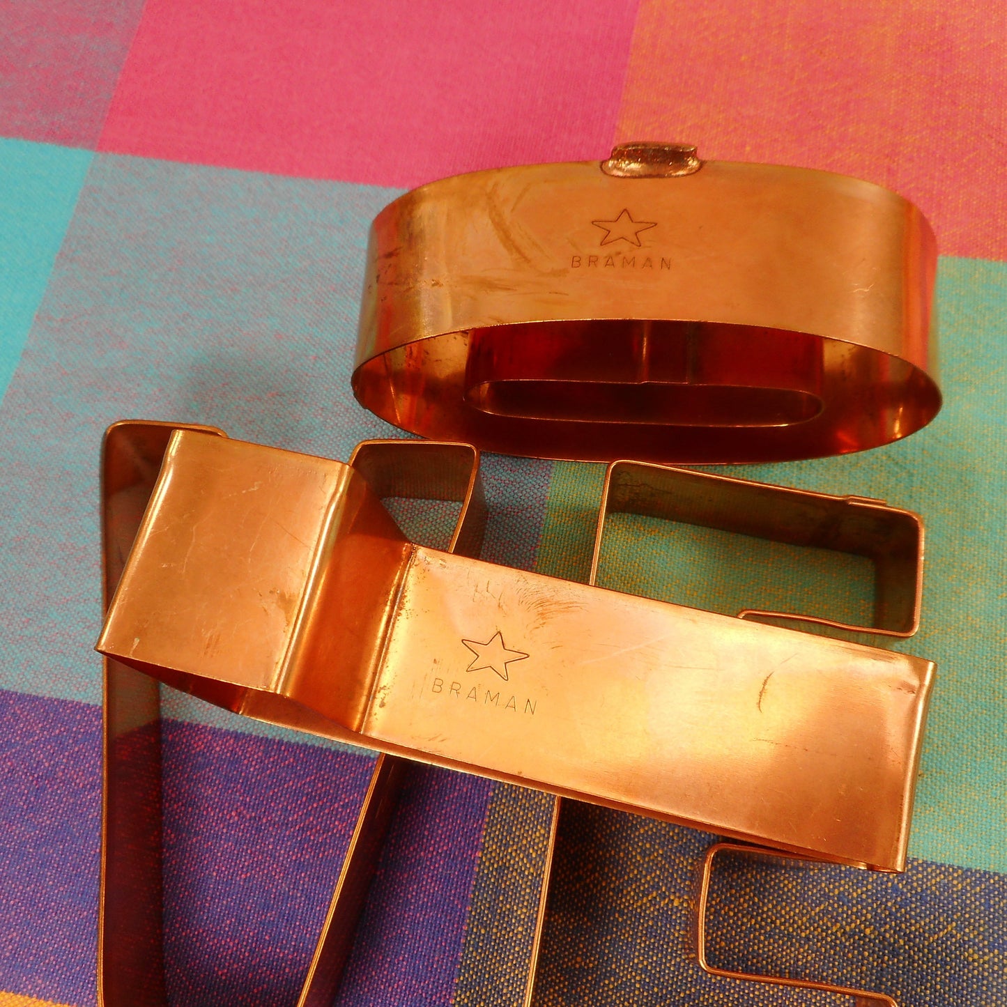 Brahman USA Copper Cookie Cutter - LOVE Letters 4"