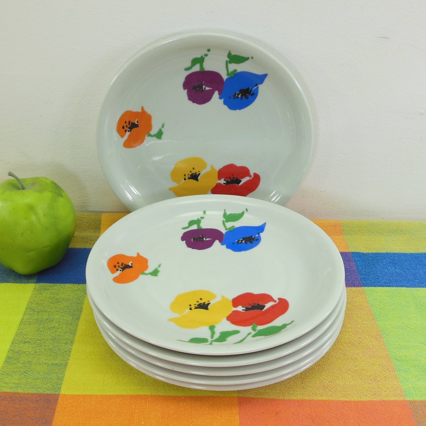 Block Harmony Portugal Jack Prince Chorus Flowers - 6 Salad Plates