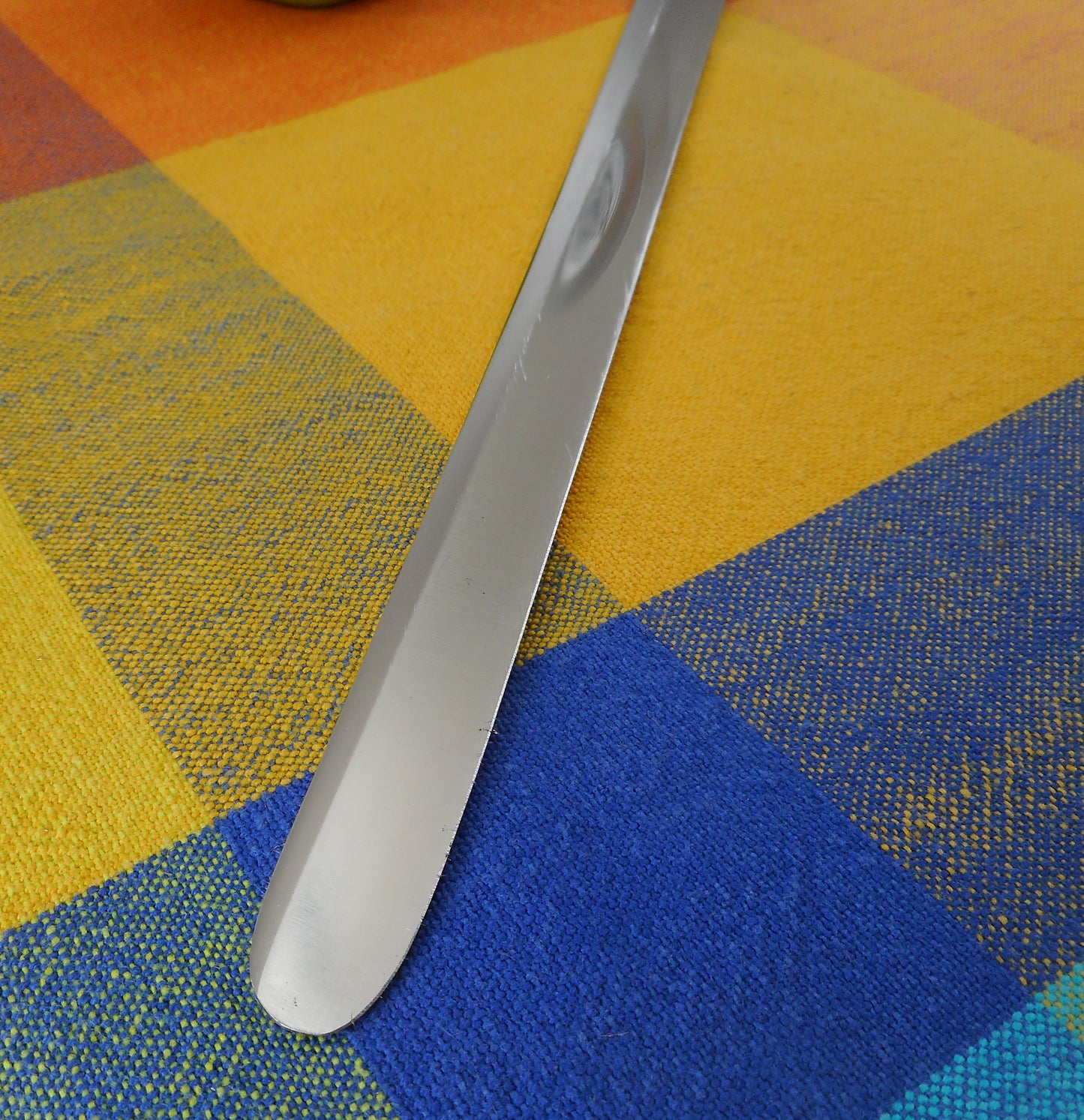 Case XX USA Vintage Kitchen Knives - Stainless Bread/Roast Slicing CA 242 - 9-1/2" Wood Handle Vintage