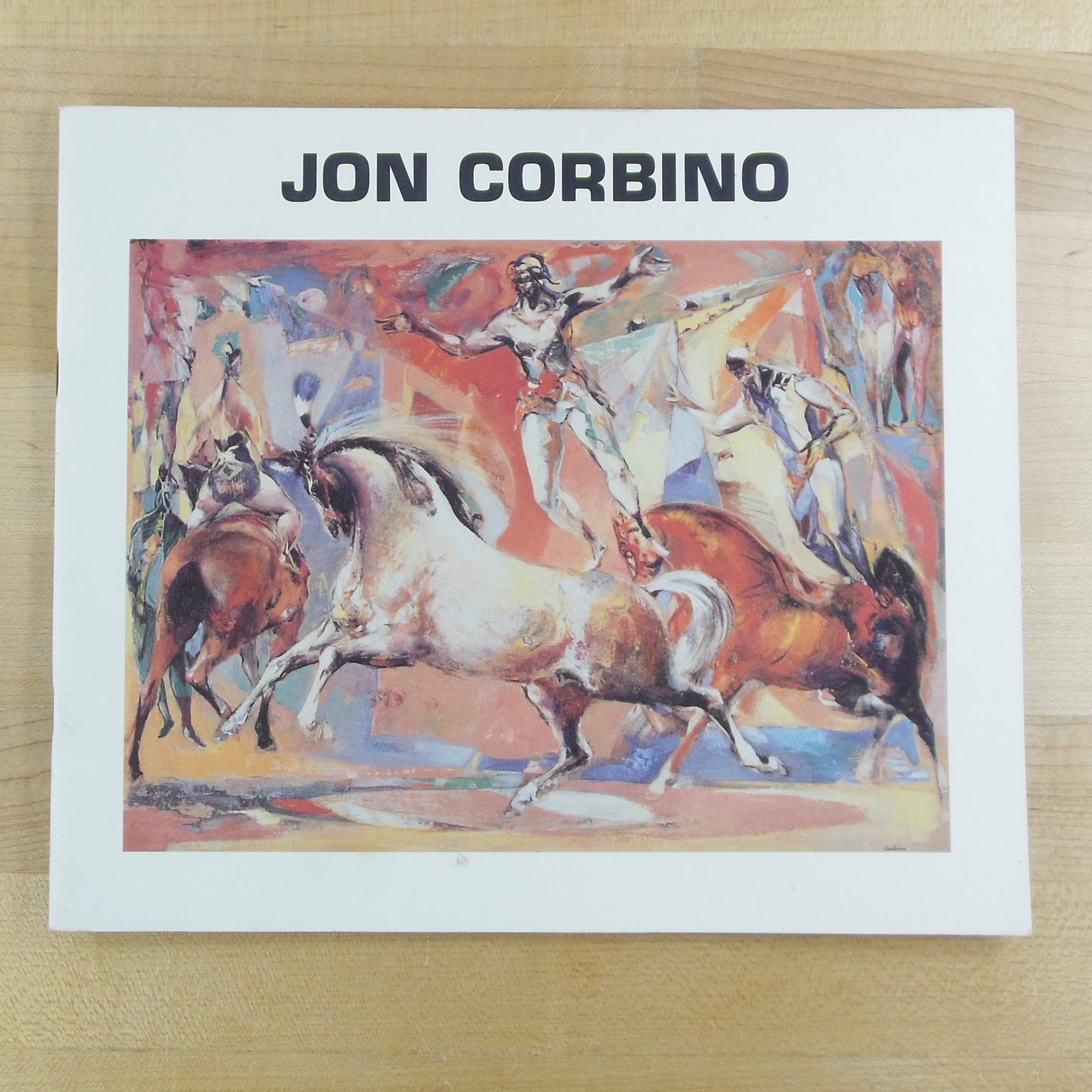 Jon Corbino Paintings Exhibition Gallery Catalog 1993 Brevard Art Center Museum