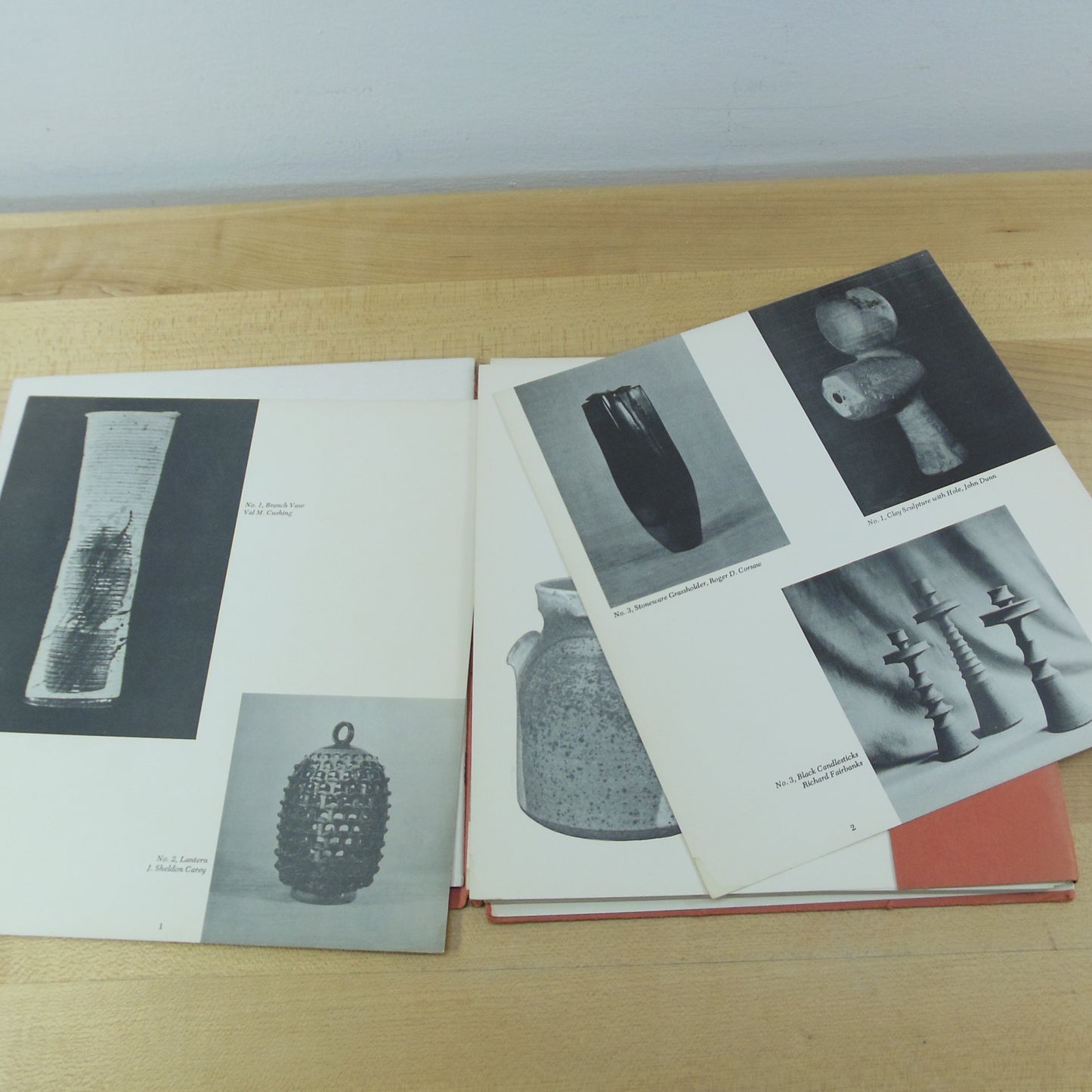 Clay Today 1962-63 The New Gallery Catalog State Univ. of Iowa Pottery Exhibition