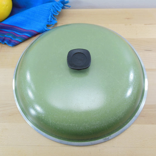 Club Aluminum USA 12" Replacement Lid - Green Square Knob