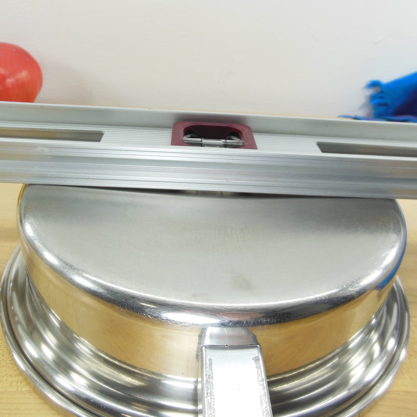Cook-O-Matic USA 18-8 Tri-Ply Stainless 8.75" Fry Pan Skillet Used