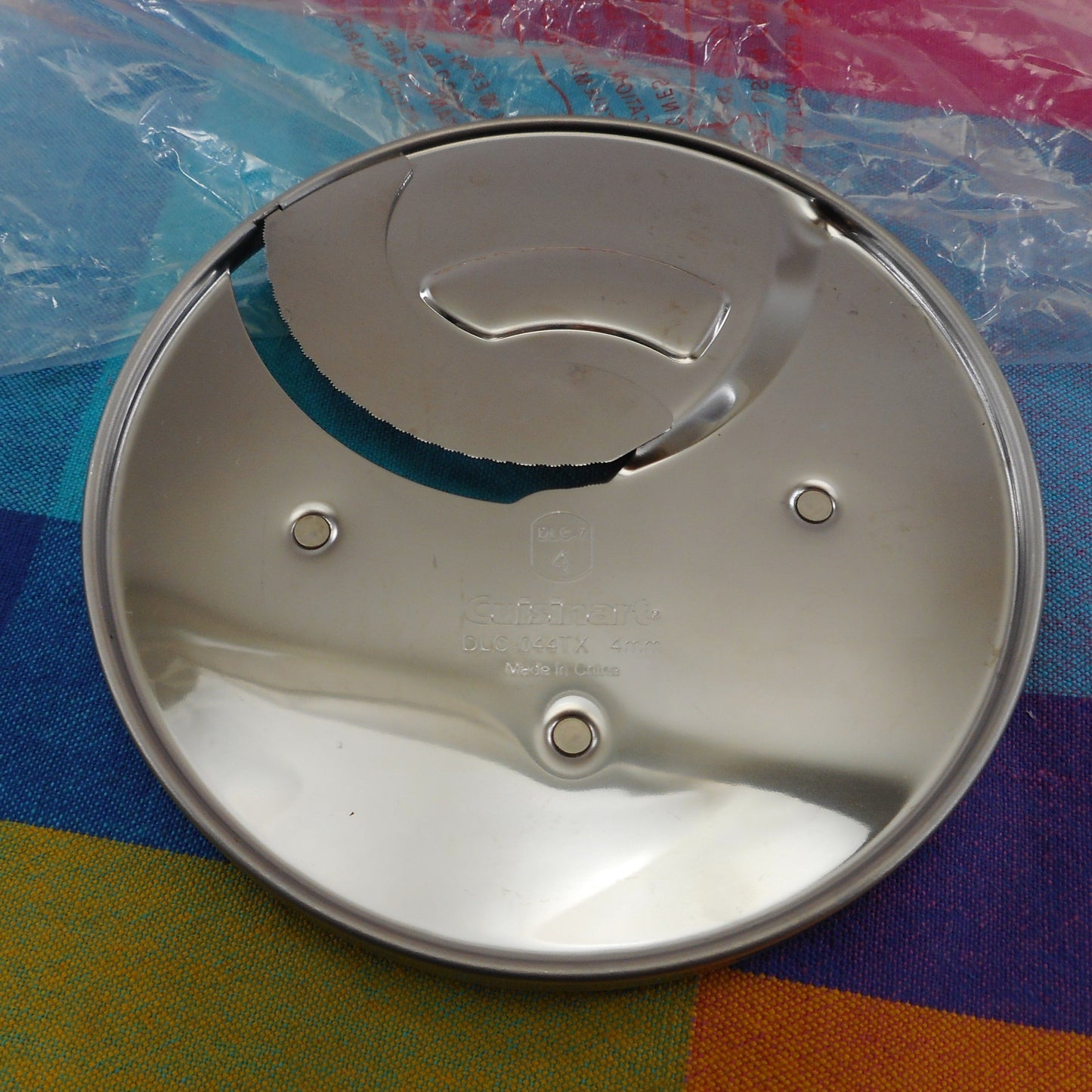 Cuisinart Food Processor DLC-7 Medium Slicing Disc DLC-044TX - EUC